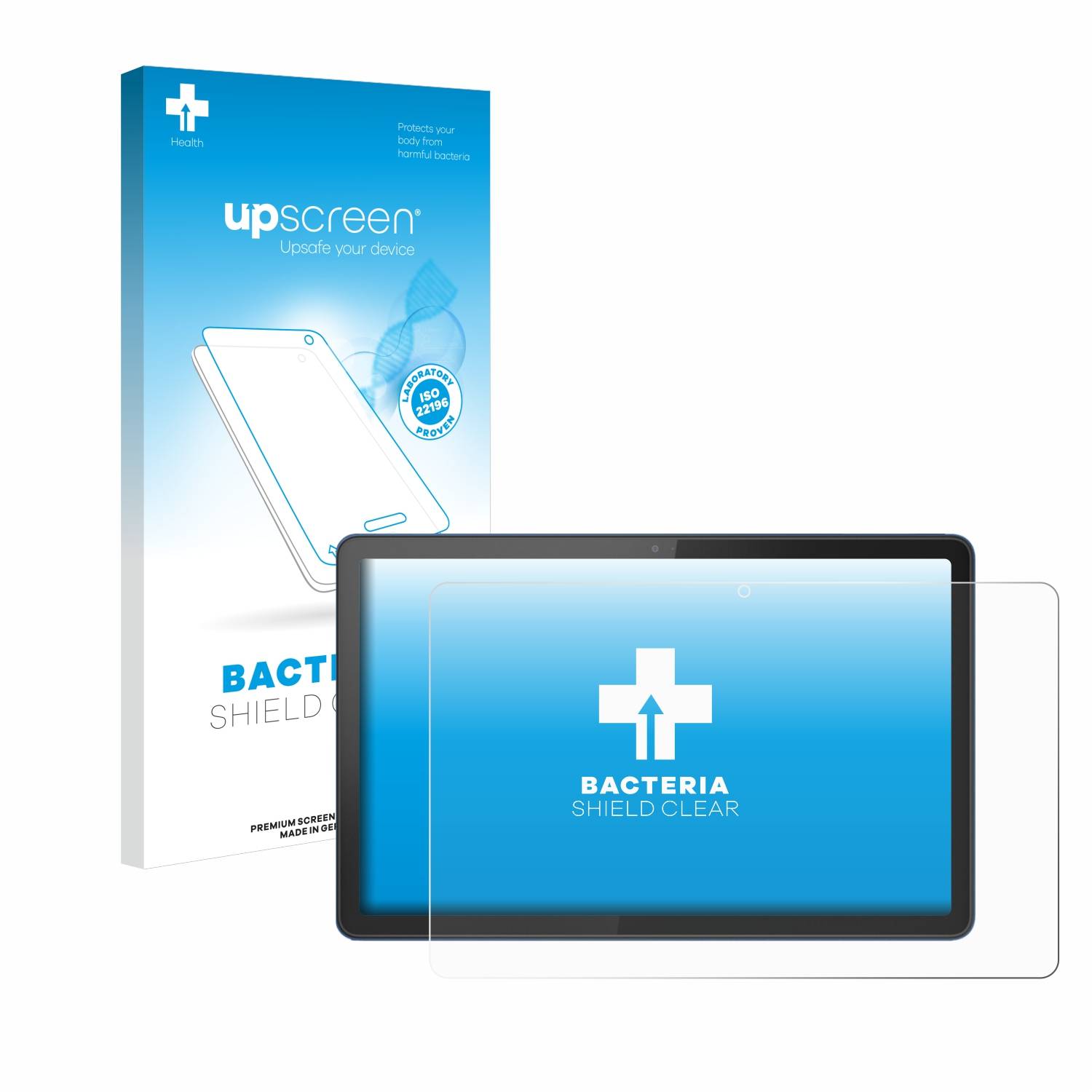upscreen Bacteria Shield Schutzfolie für Lenovo Tab M10 5G - Antibakteriell