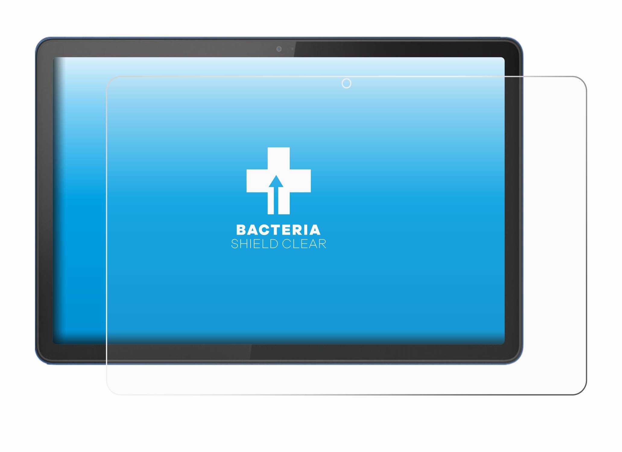 upscreen Bacteria Shield Schutzfolie für Lenovo Tab M10 5G - Antibakteriell