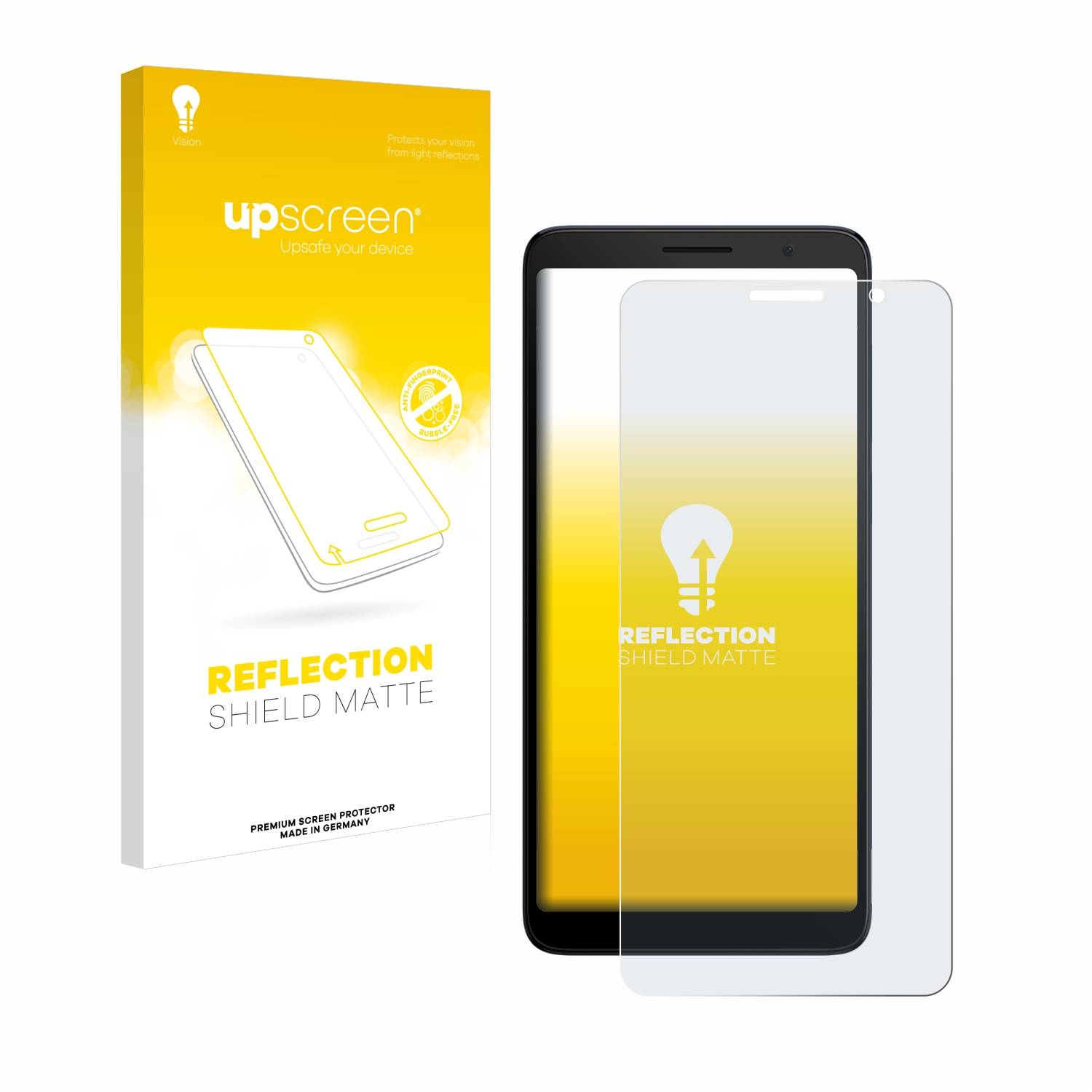 upscreen Reflection Shield Matt Schutzfolie für TCL 501