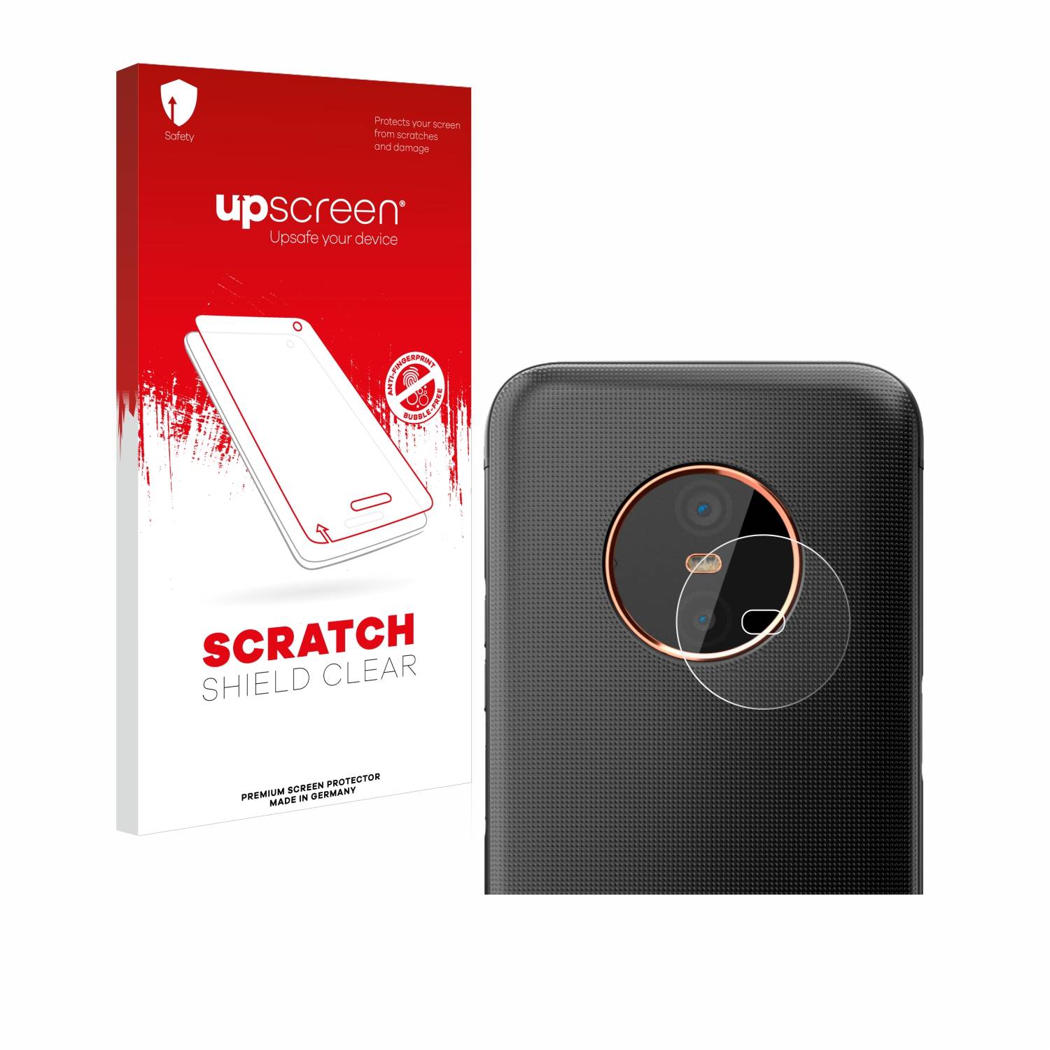 upscreen Scratch Shield Schutzfolie für Gigaset GX6 Pro (NUR Kamera)