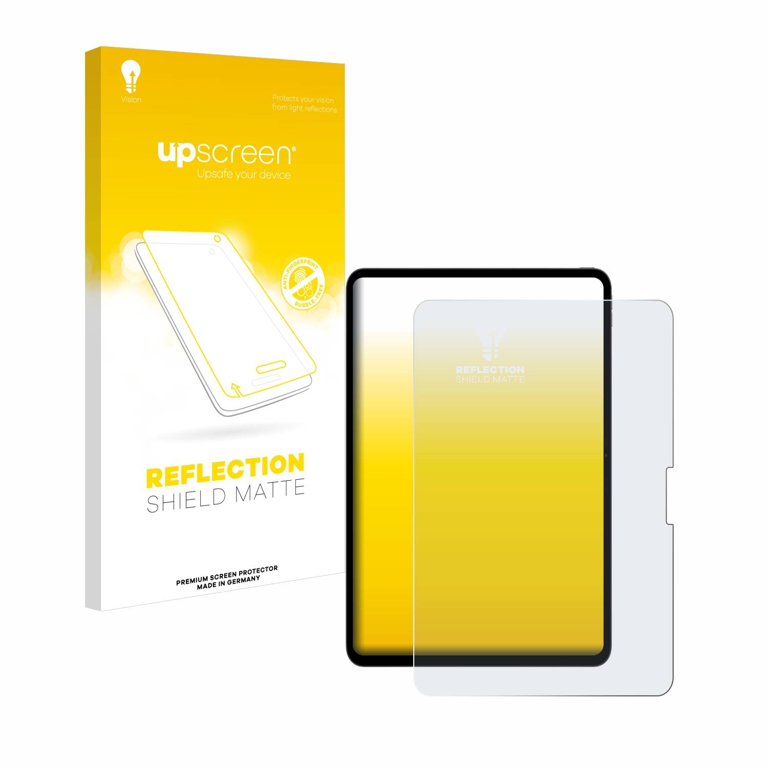 upscreen Reflection Shield Matt Schutzfolie für Apple iPad Pro 13 WiFi Cellular 2024
