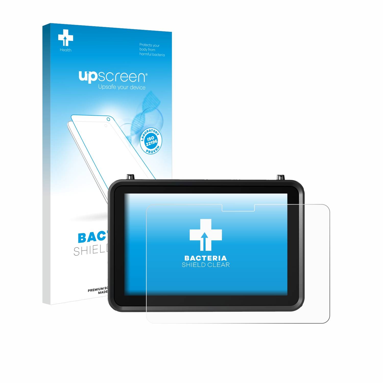 upscreen Bacteria Shield Schutzfolie für Atomos Shogun Ultra - Antibakteriell