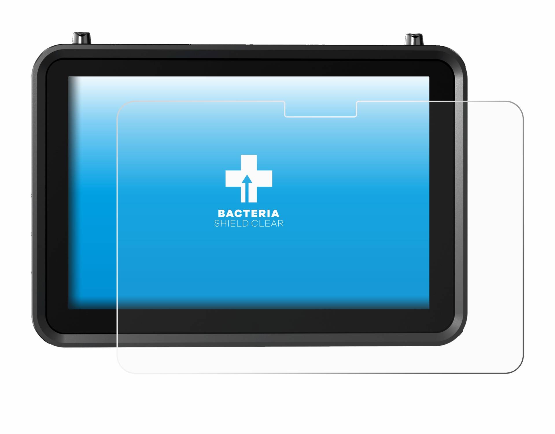 upscreen Bacteria Shield Schutzfolie für Atomos Shogun Ultra - Antibakteriell