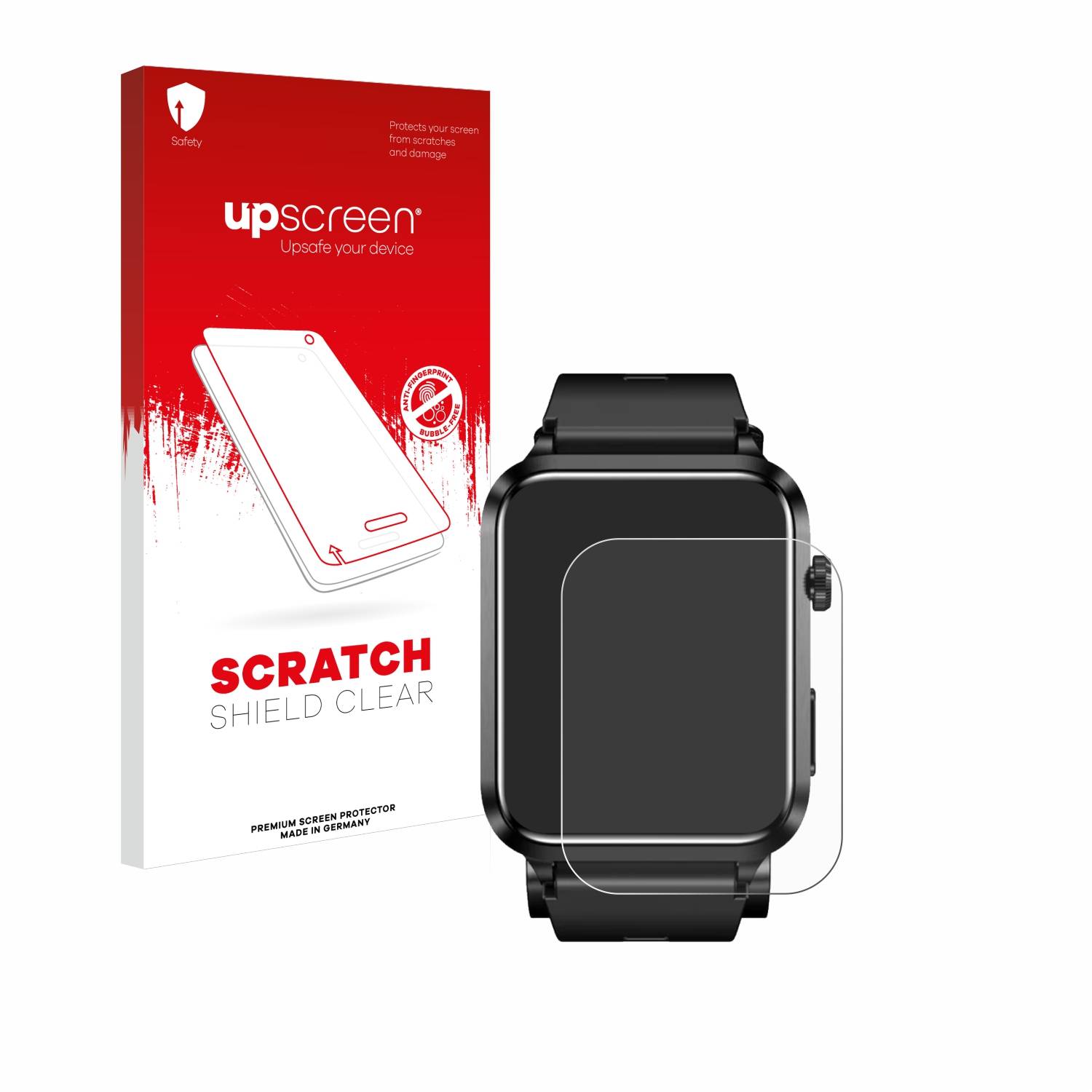 upscreen Scratch Shield Schutzfolie für Kardena Care Air 2 (rechteckig)