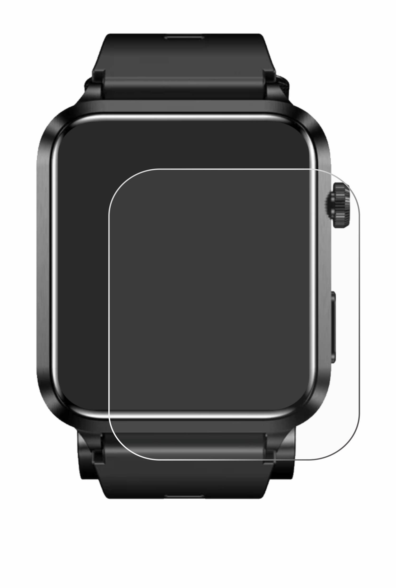 upscreen Scratch Shield Schutzfolie für Kardena Care Air 2 (rechteckig)