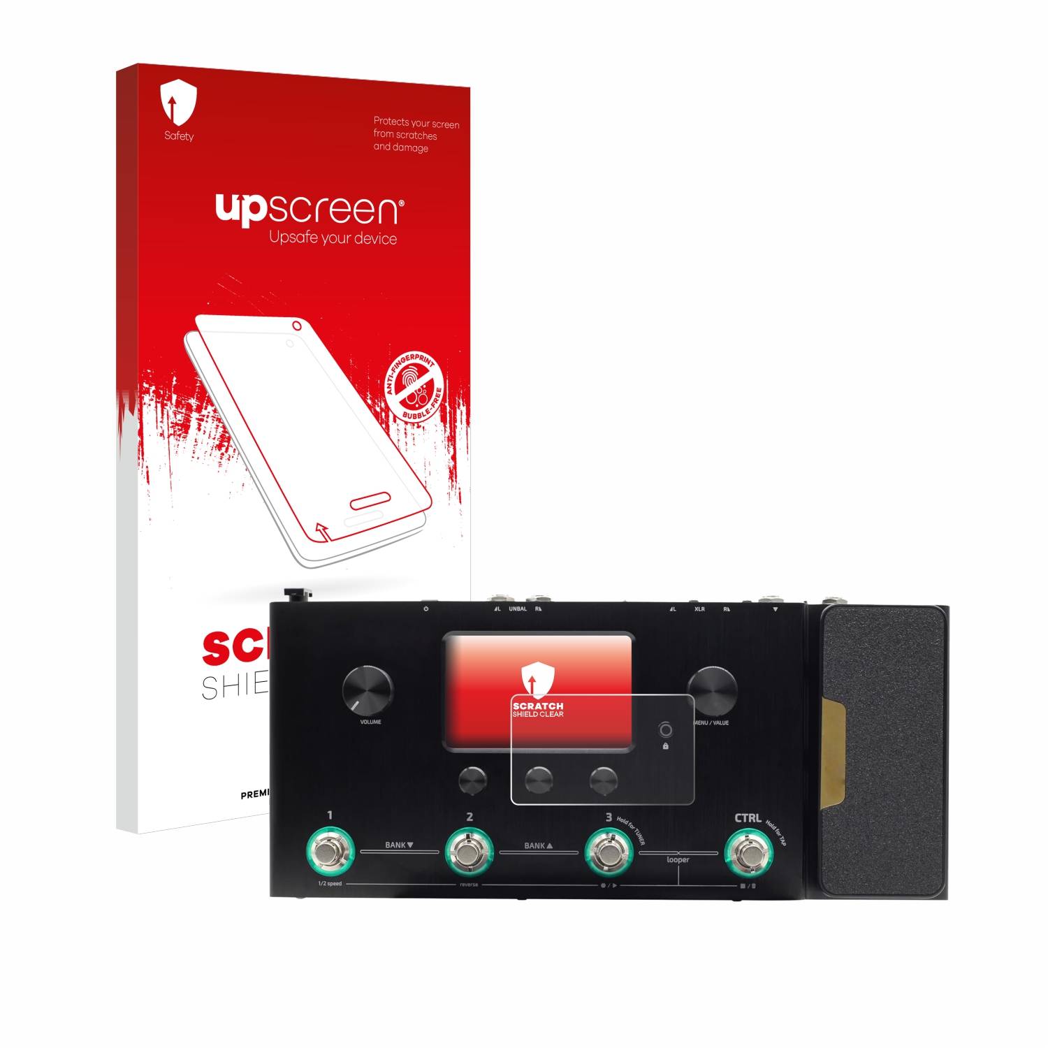 upscreen Scratch Shield Schutzfolie für Hotone Ampero