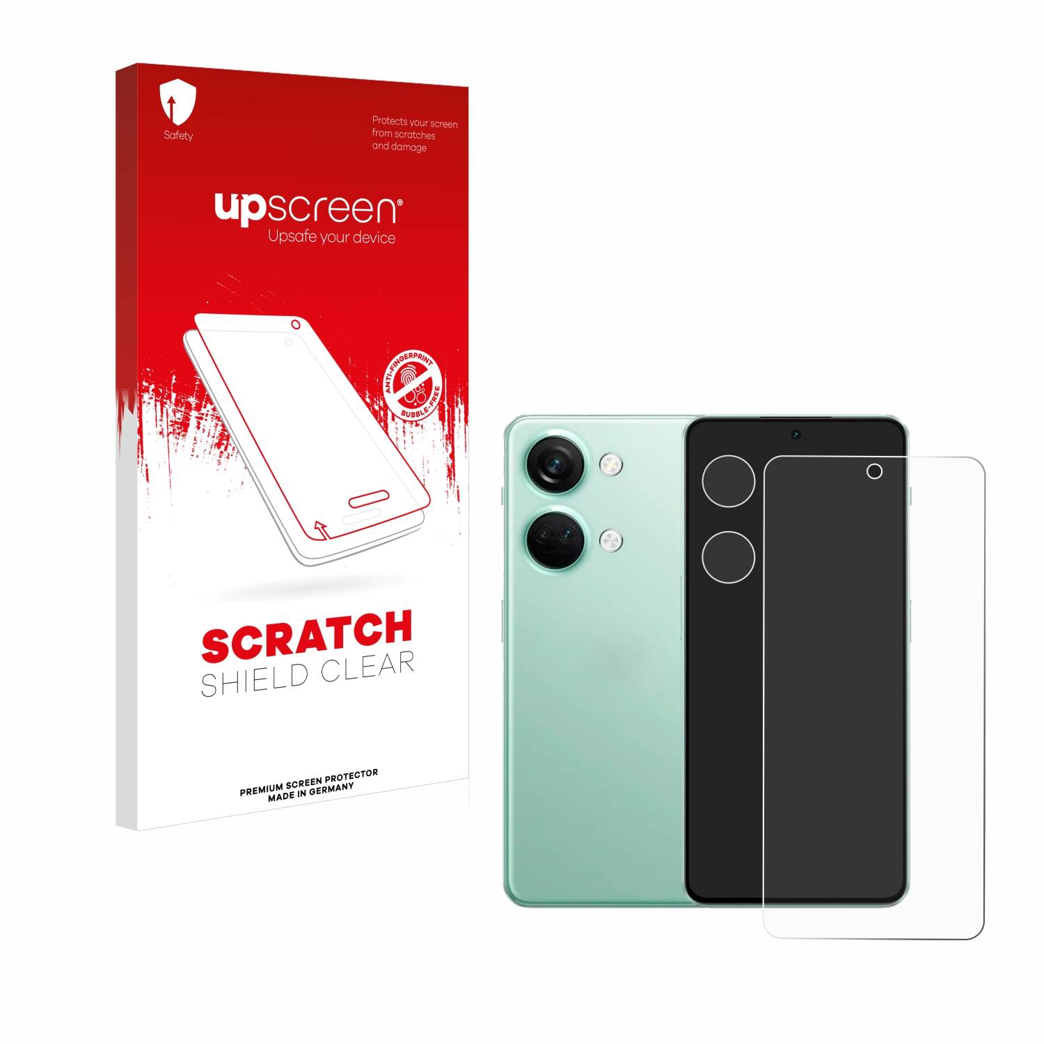 upscreen Scratch Shield Schutzfolie für OnePlus Nord 3 5G (Display+Kamera)