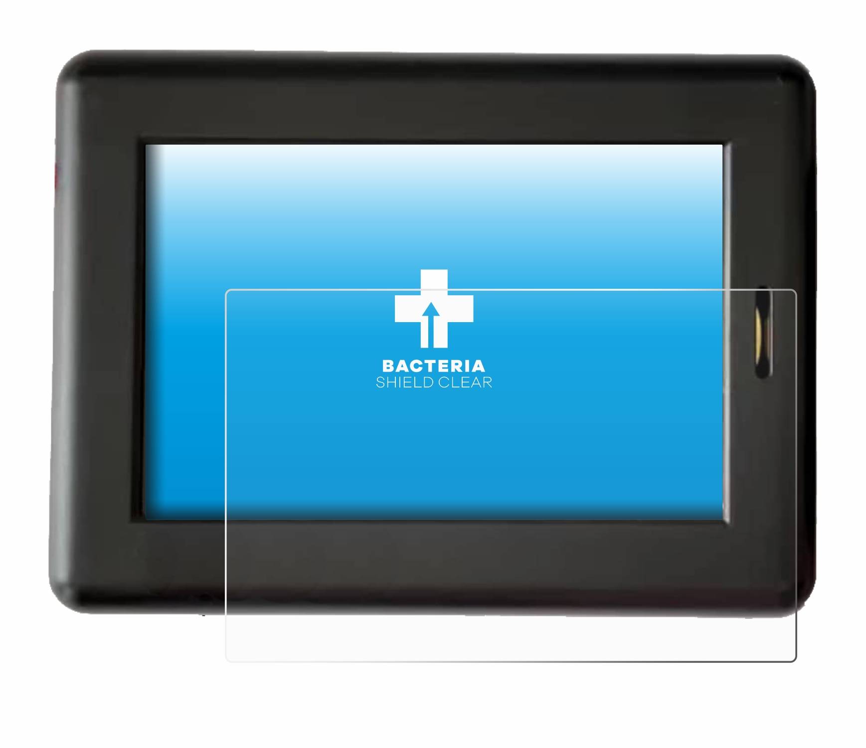 upscreen Bacteria Shield Schutzfolie für XC Tracer Maxx II - Antibakteriell
