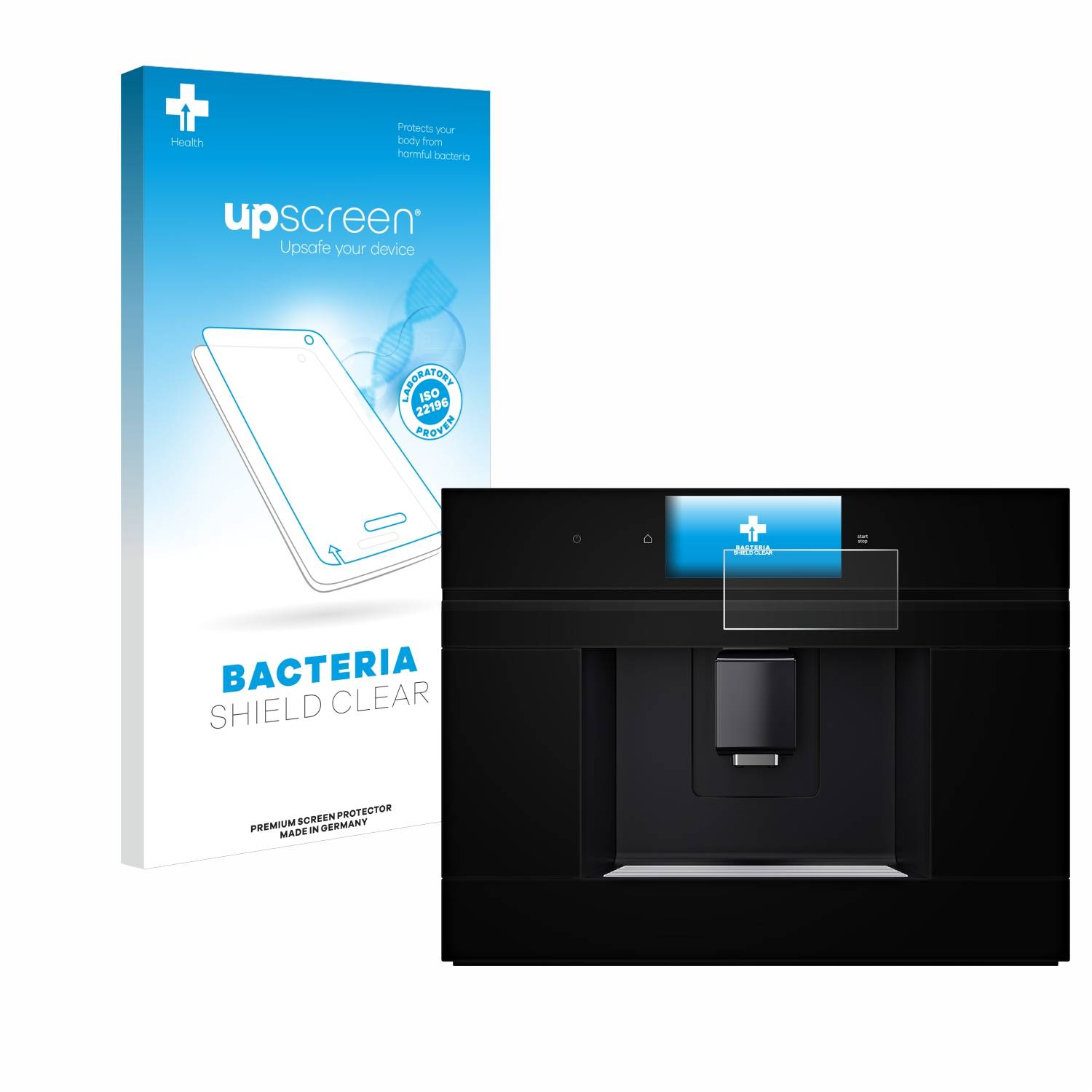 upscreen Bacteria Shield Schutzfolie für Bosch Serie 8 CTL7181B0 - Antibakteriell