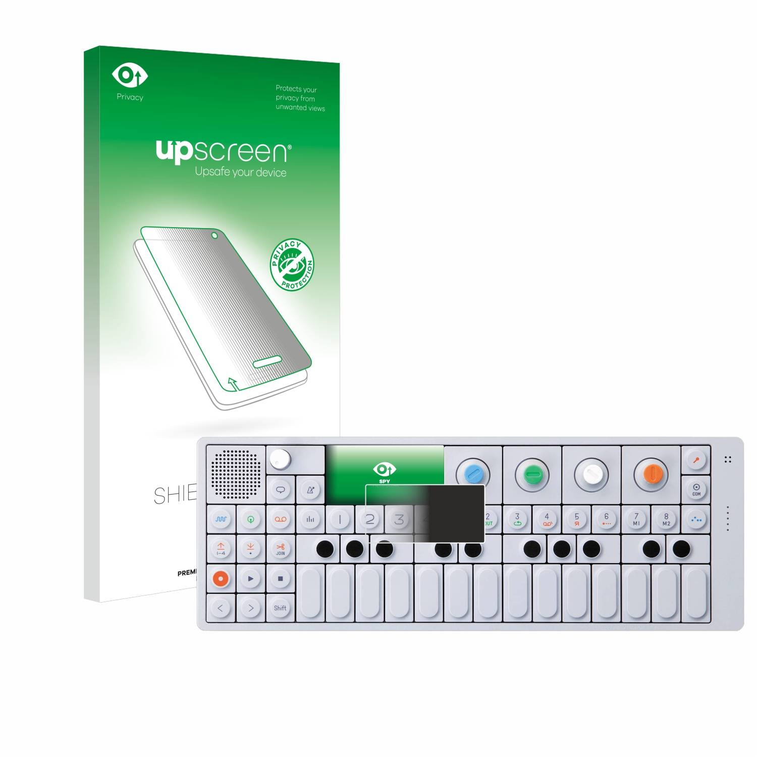 upscreen Spy Shield Sichtschutz-Folie für Teenage Engineering OP-1 Sampler & Controller