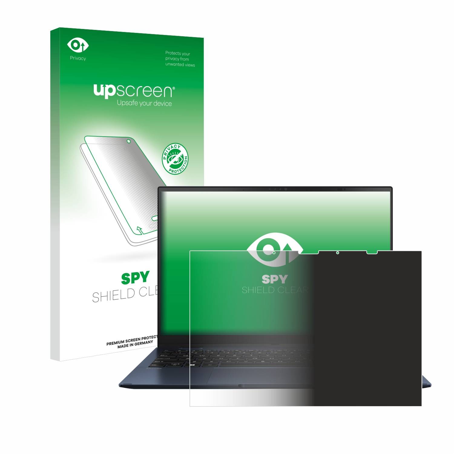 upscreen Spy Shield Sichtschutz-Folie für ASUS ZenBook S 13 Flip OLED