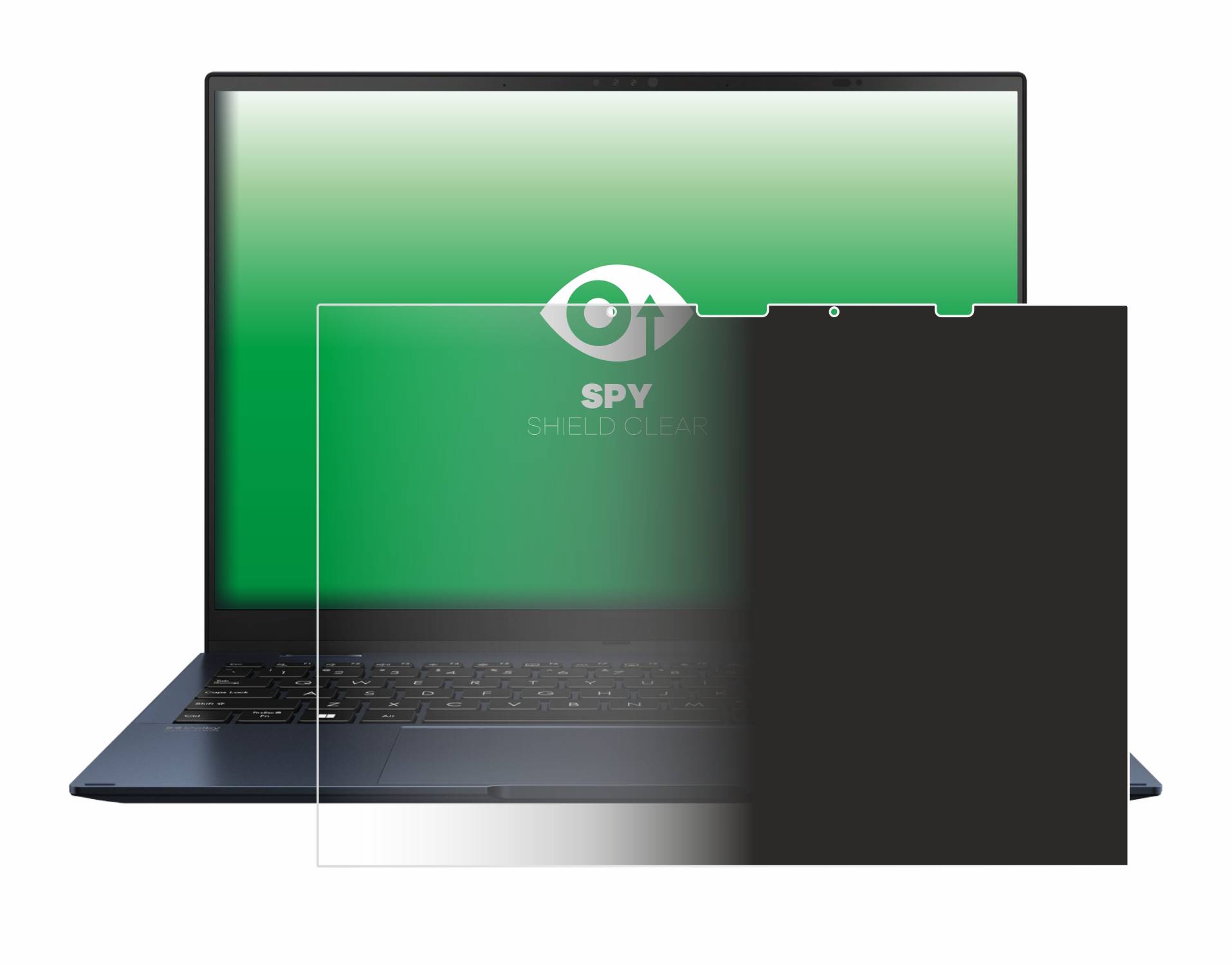 upscreen Spy Shield Sichtschutz-Folie für ASUS ZenBook S 13 Flip OLED