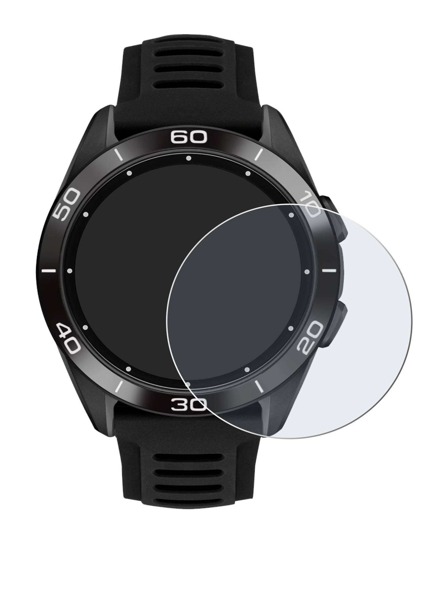 upscreen Reflection Shield Matt Schutzfolie für Tissot T-Touch Connect Sport 2023