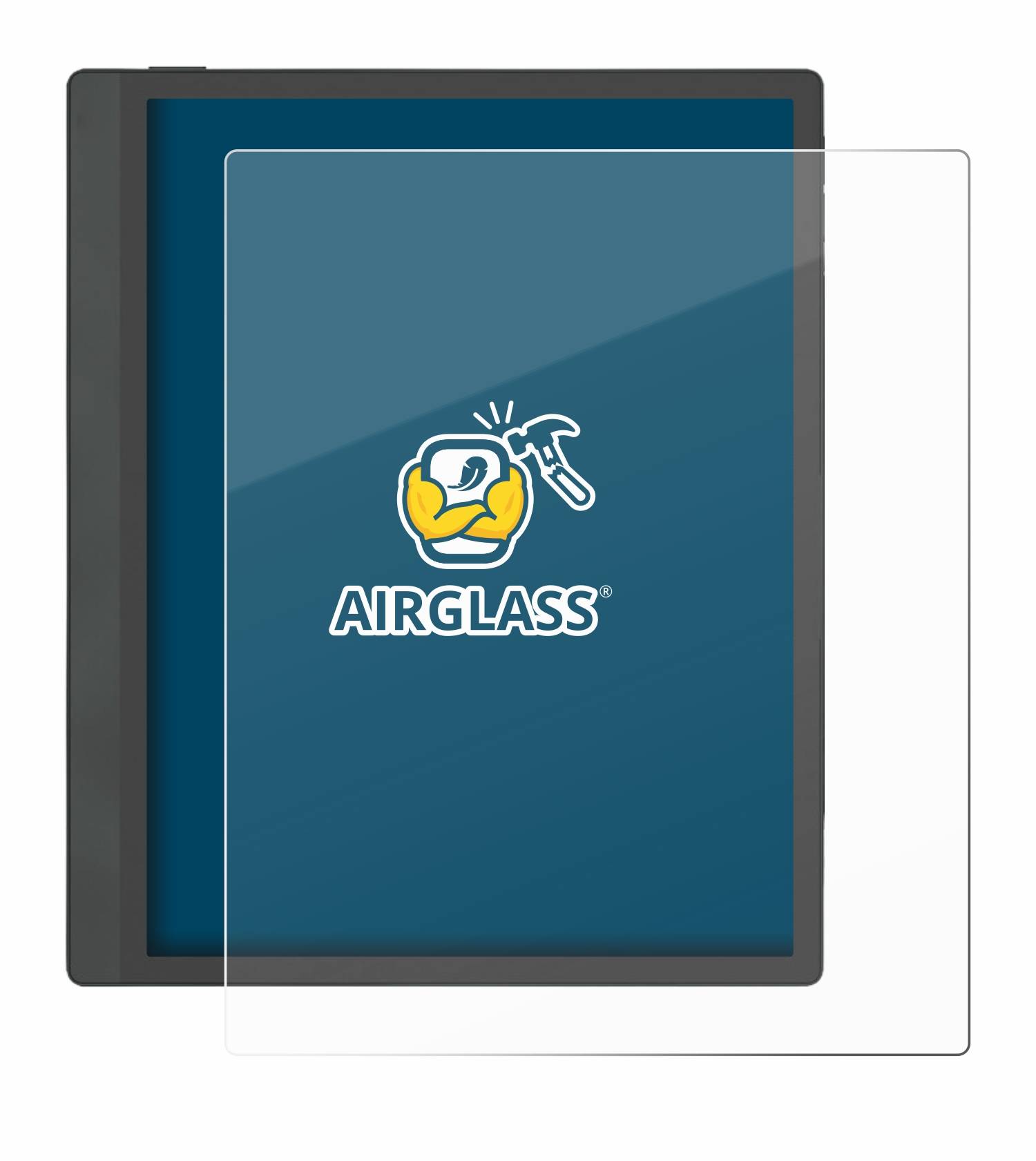 BROTECT AirGlass Flexible Schutz Glas Folie für Boox Tab Ultra C Pro Klar Transparent