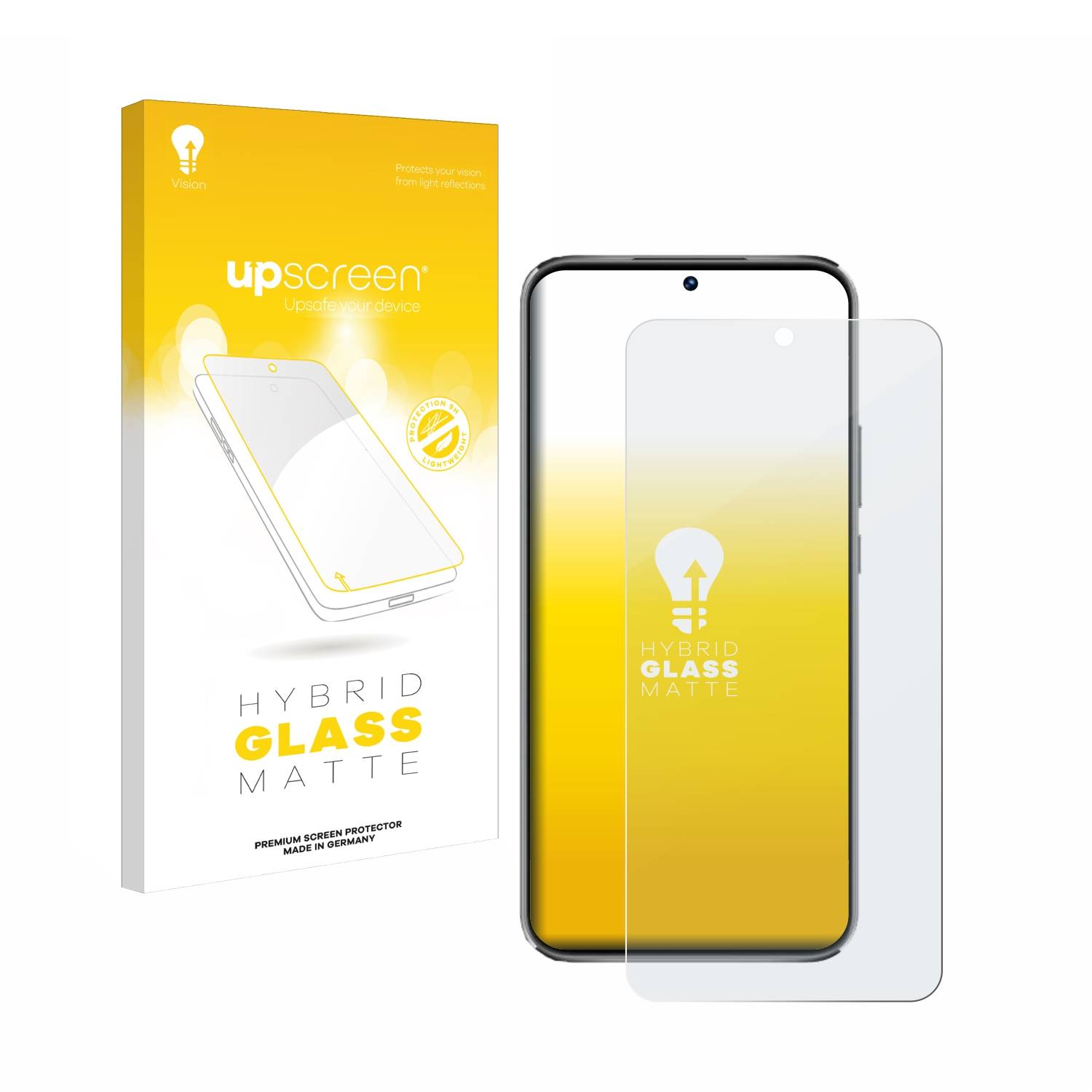 upscreen Hybrid Glas Matt Panzer-Folie für Huawei Nova 12s