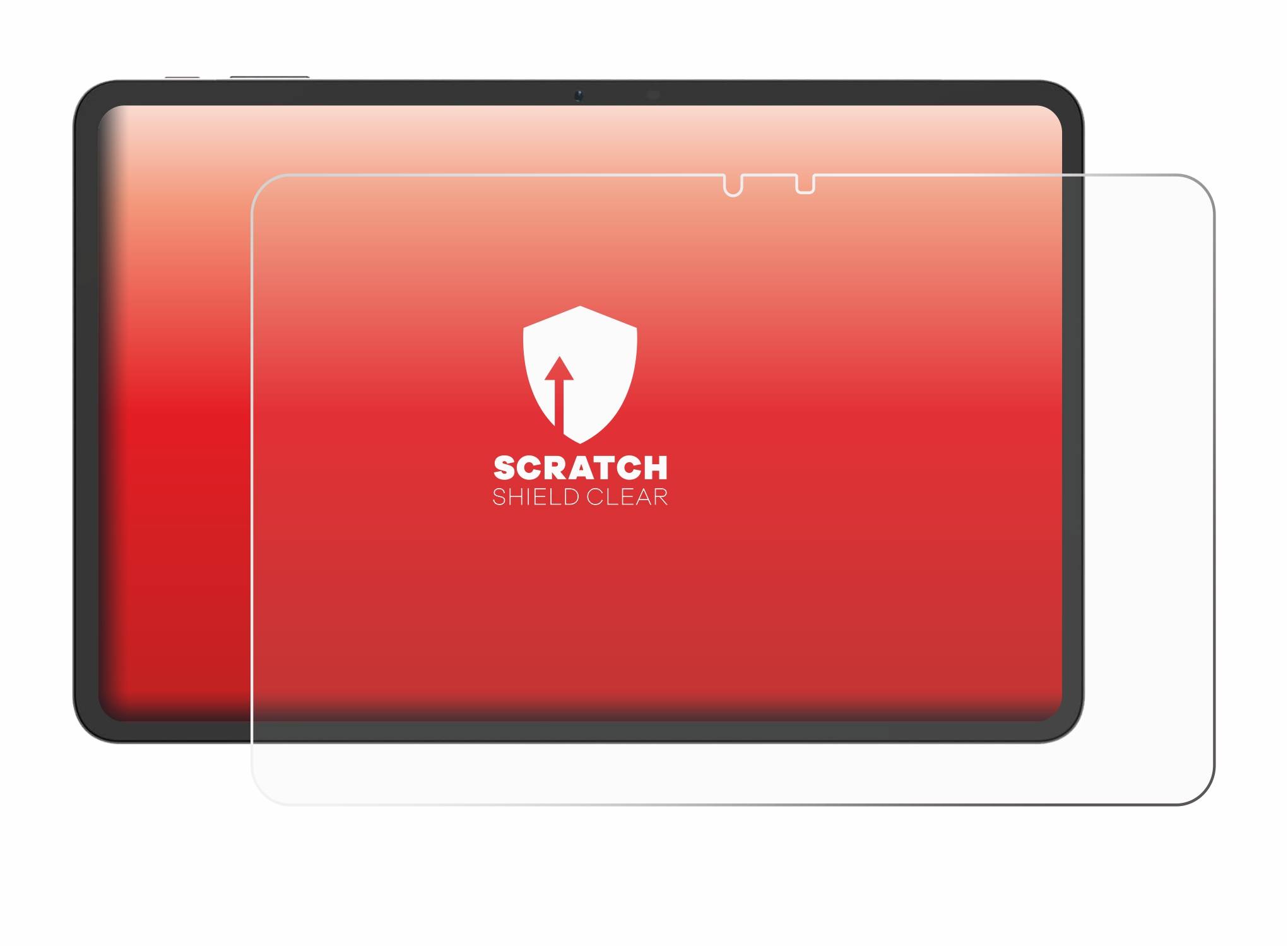 upscreen Schutzfolie für VALE V12E-LTE-8128 Kratzschutz Anti-Fingerprint Klar