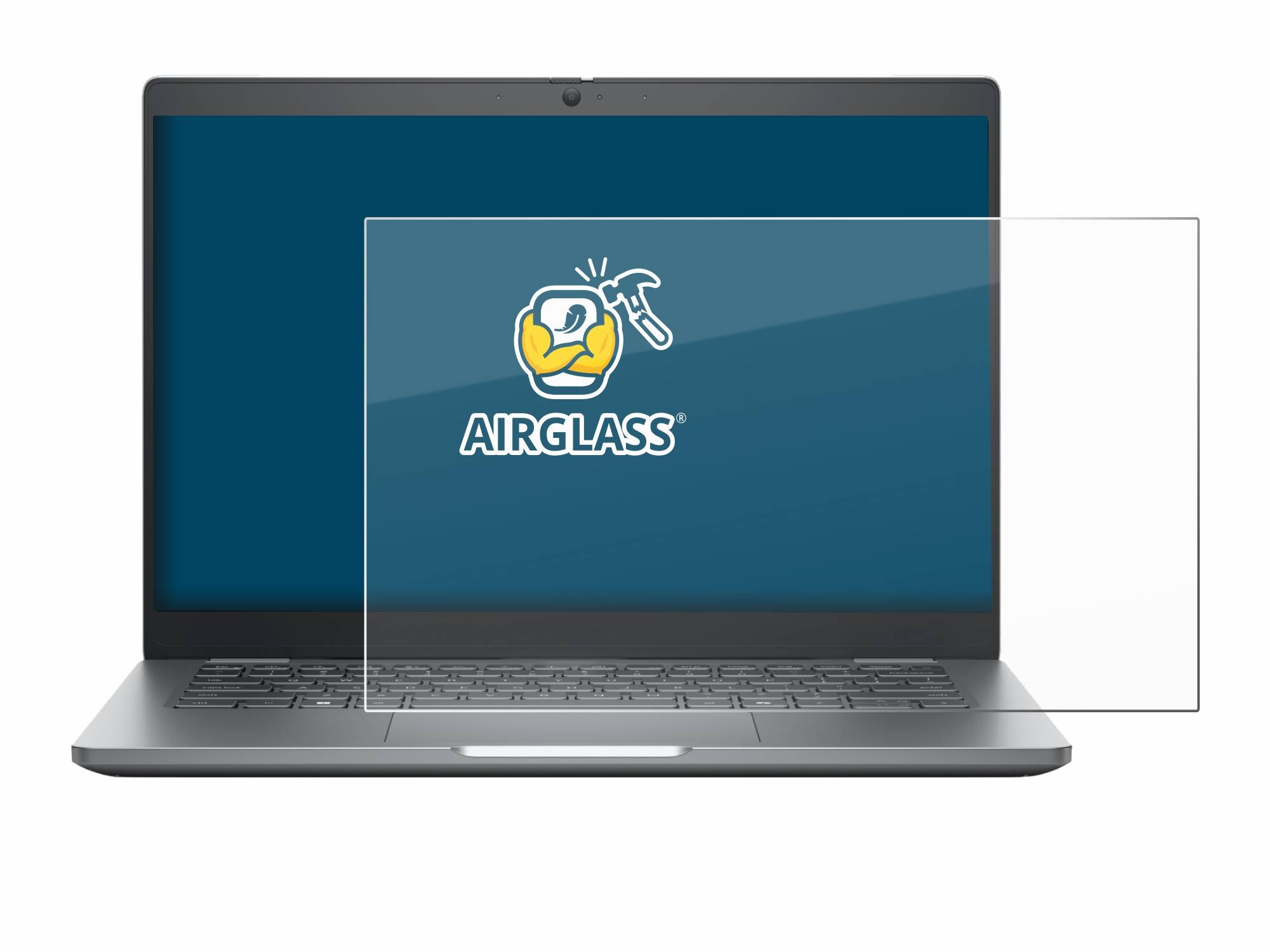 BROTECT AirGlass Flexible Schutz Glas Folie für Dell Latitude 5350 Laptop Klar Transparent