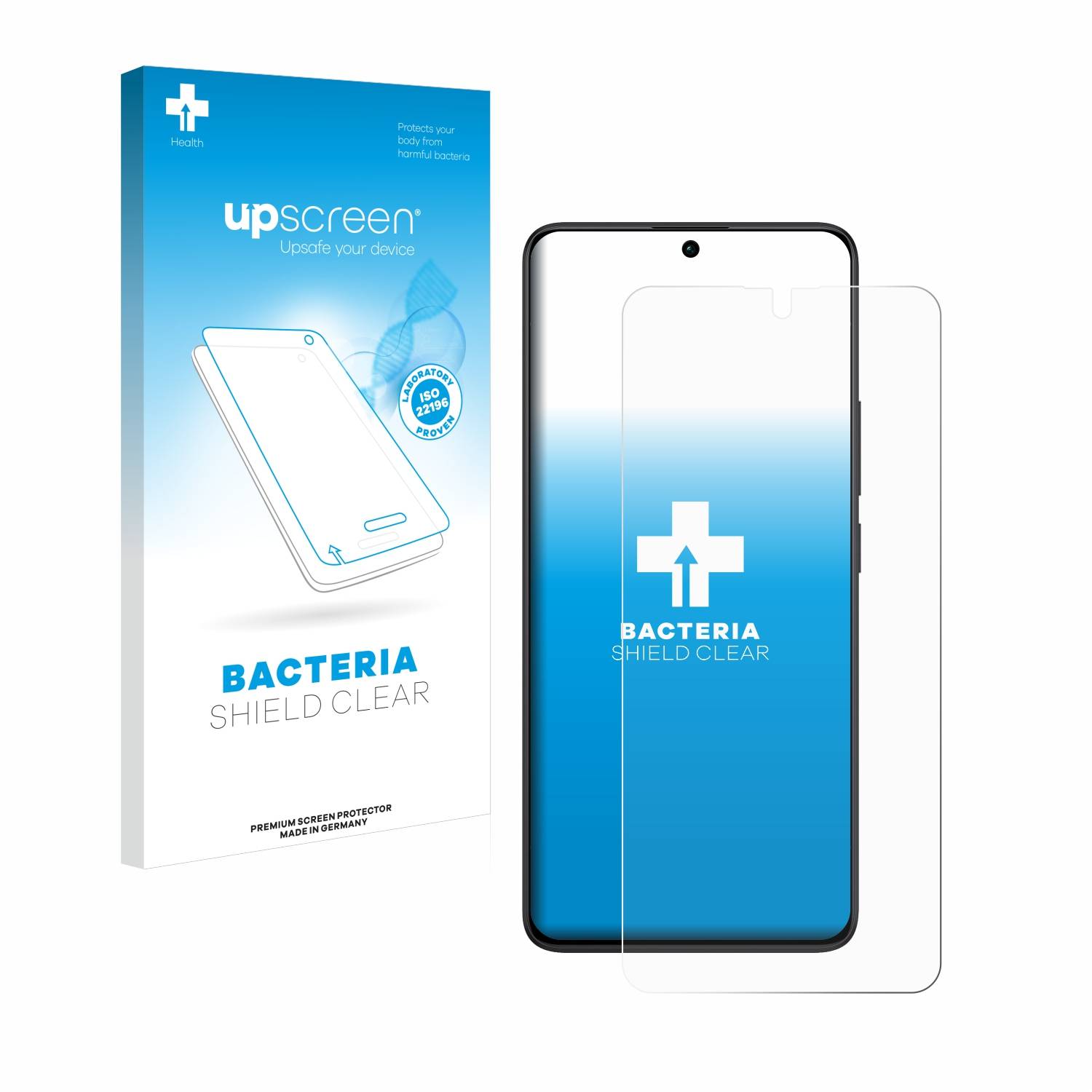 upscreen Bacteria Shield Schutzfolie für Xiaomi Redmi Note 13 Pro 5G - Antibakteriell