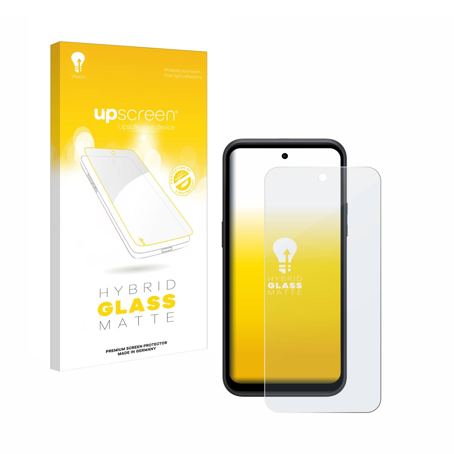 upscreen Hybrid Glas Matt Panzer-Folie für HMD XR21