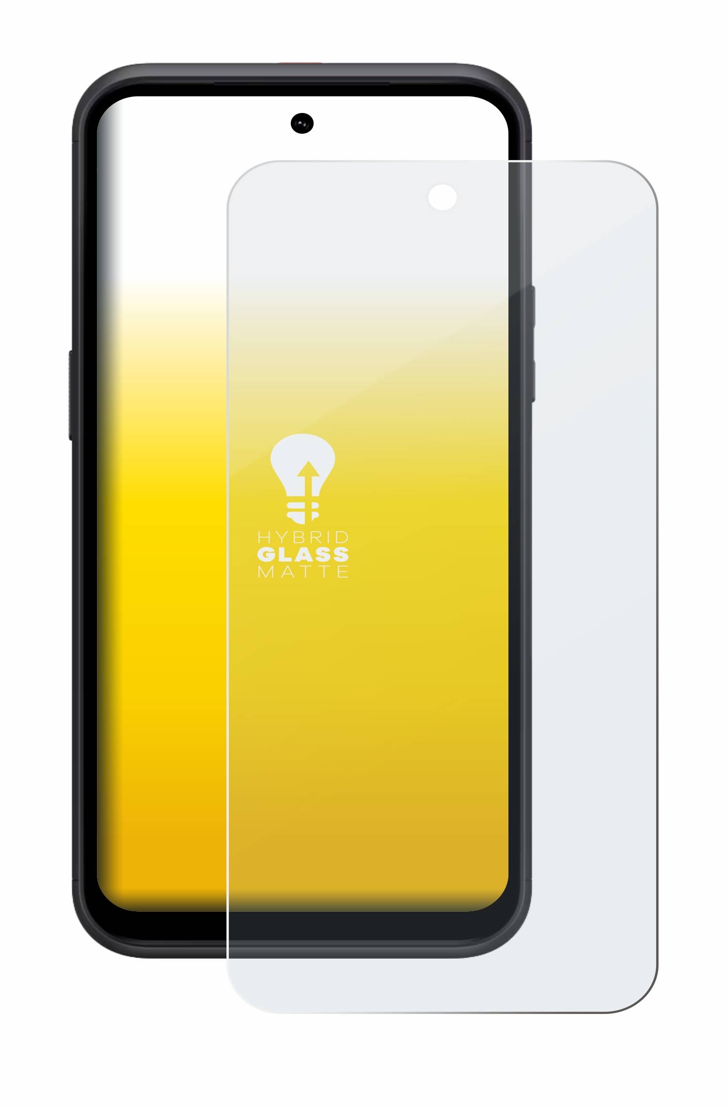 upscreen Hybrid Glas Matt Panzer-Folie für HMD XR21
