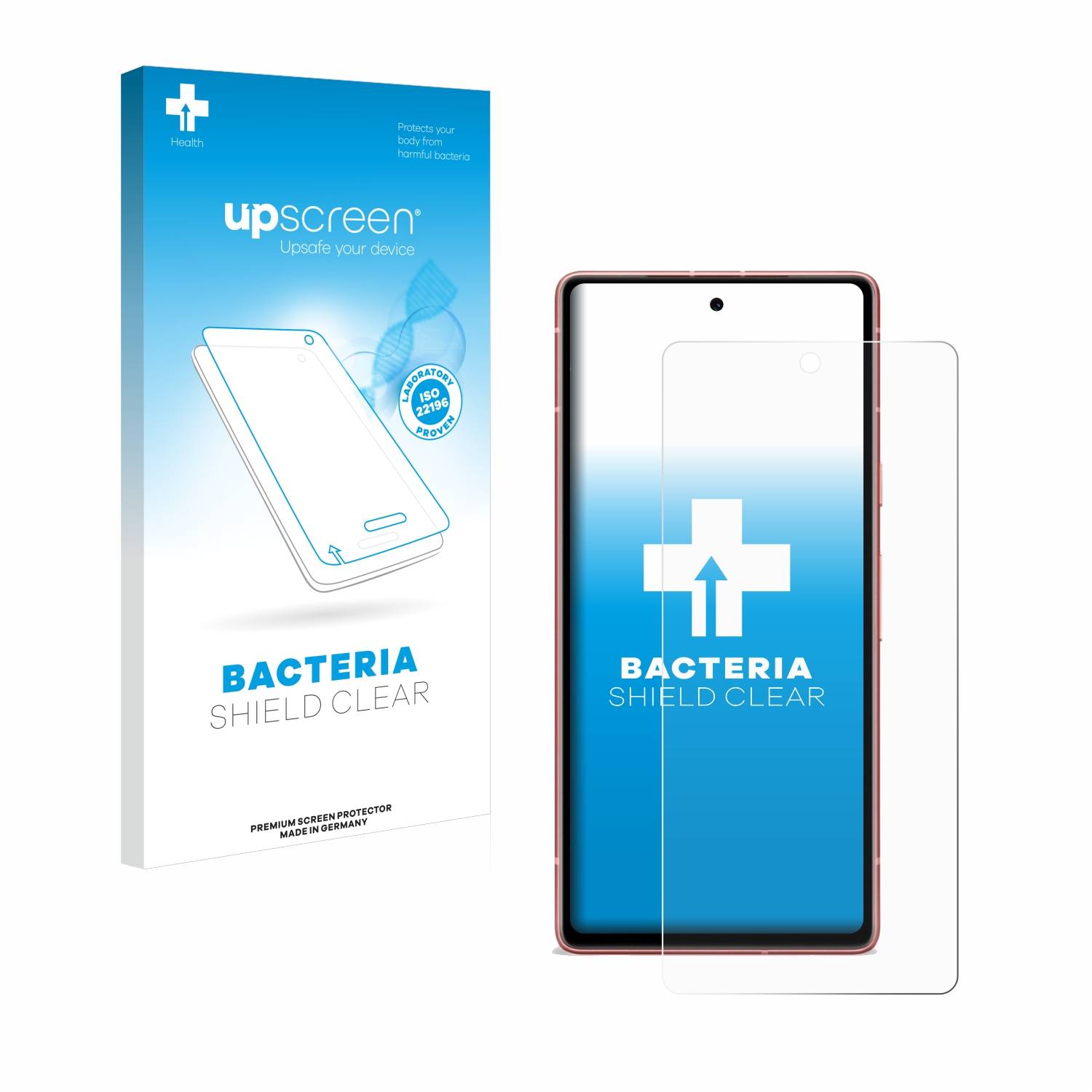 upscreen Bacteria Shield Schutzfolie für Google Pixel 7a - Antibakteriell