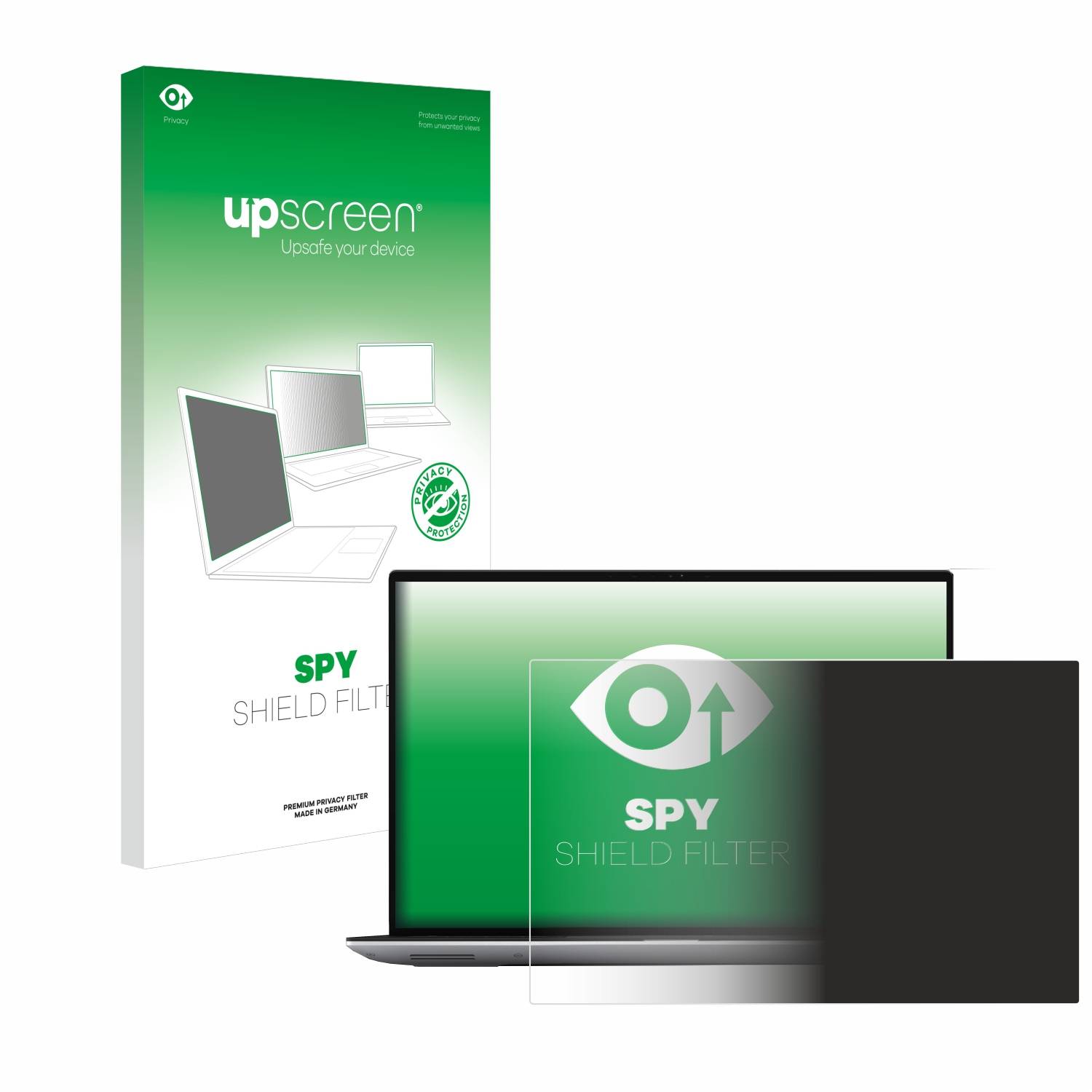 upscreen Blickschutzfilter für Dell Precision 5470 Blaulichtfilter Sichtschutz Privacy Anti Spy abnehmbar