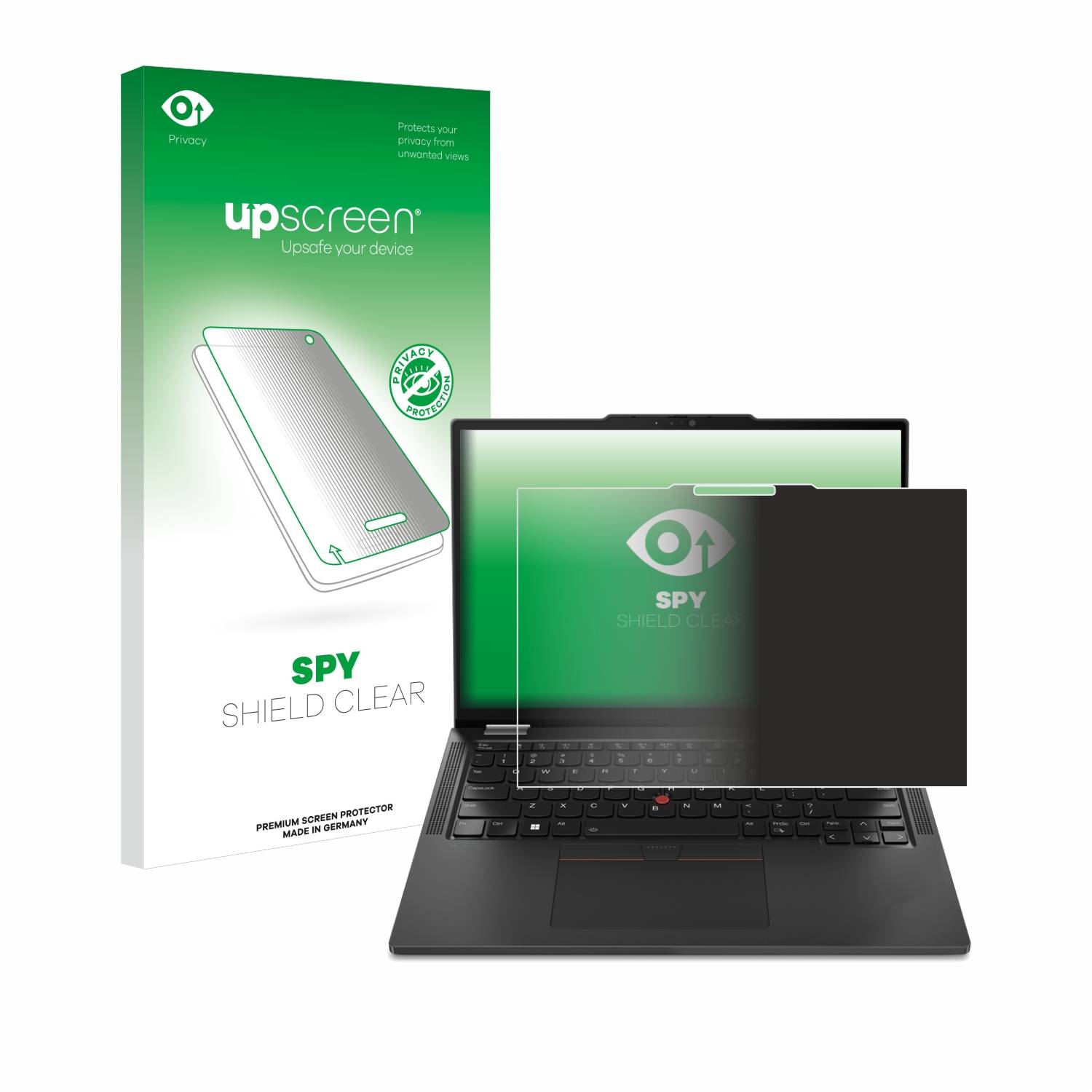 upscreen Spy Shield Sichtschutz-Folie für Lenovo ThinkPad X13 2-in-1 Gen 5