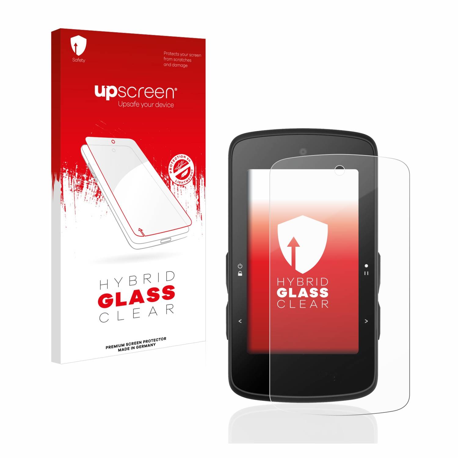 upscreen Flexible Schutz Glas Folie für Bryton Rider 750 SE Schutzglas 9H Hybridglas Klar
