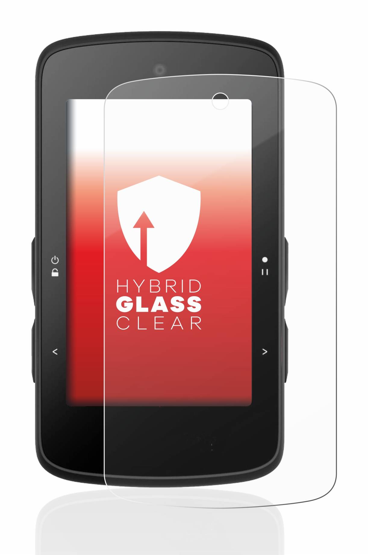 upscreen Flexible Schutz Glas Folie für Bryton Rider 750 SE Schutzglas 9H Hybridglas Klar