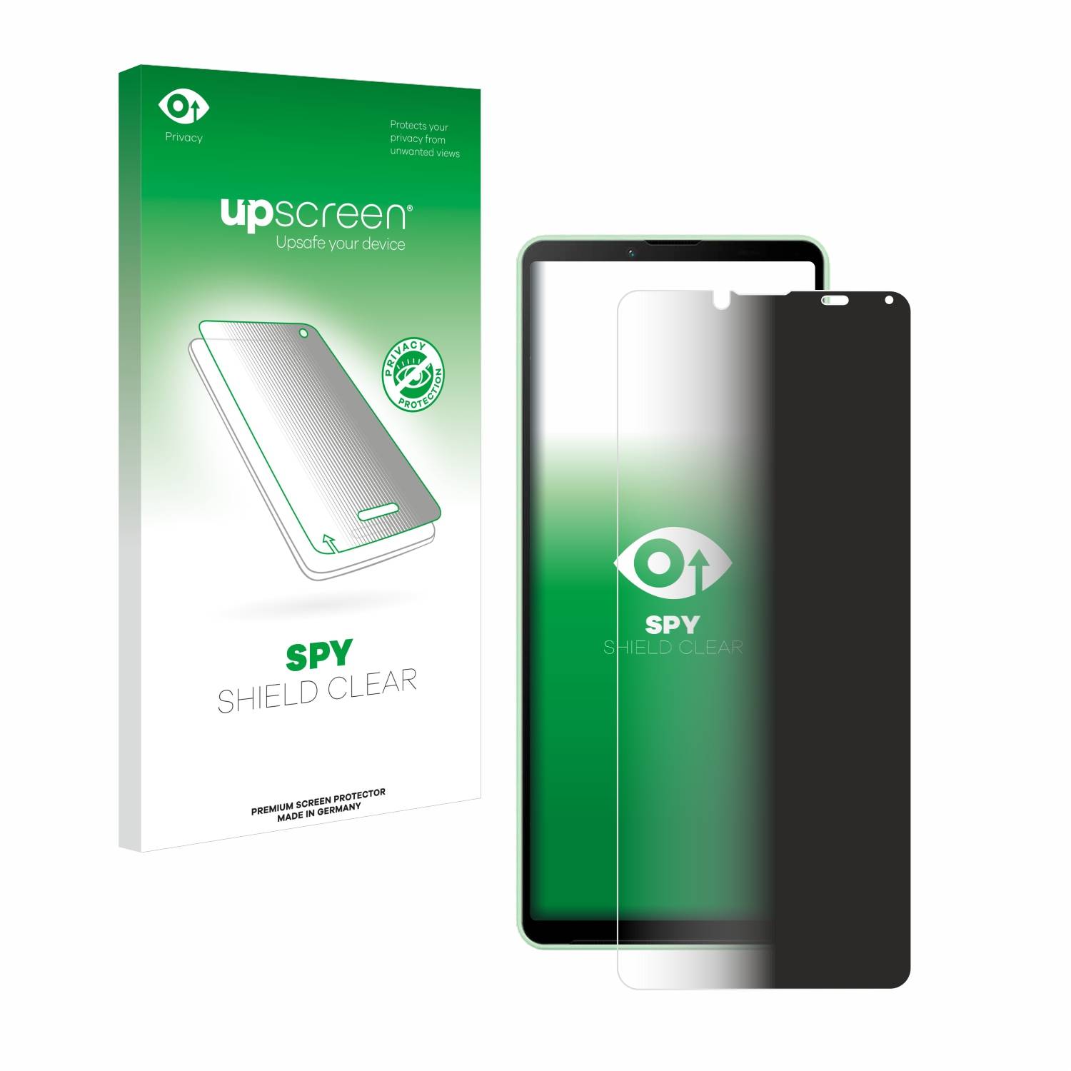 upscreen Spy Shield Sichtschutz-Folie für Sony Xperia 10 V