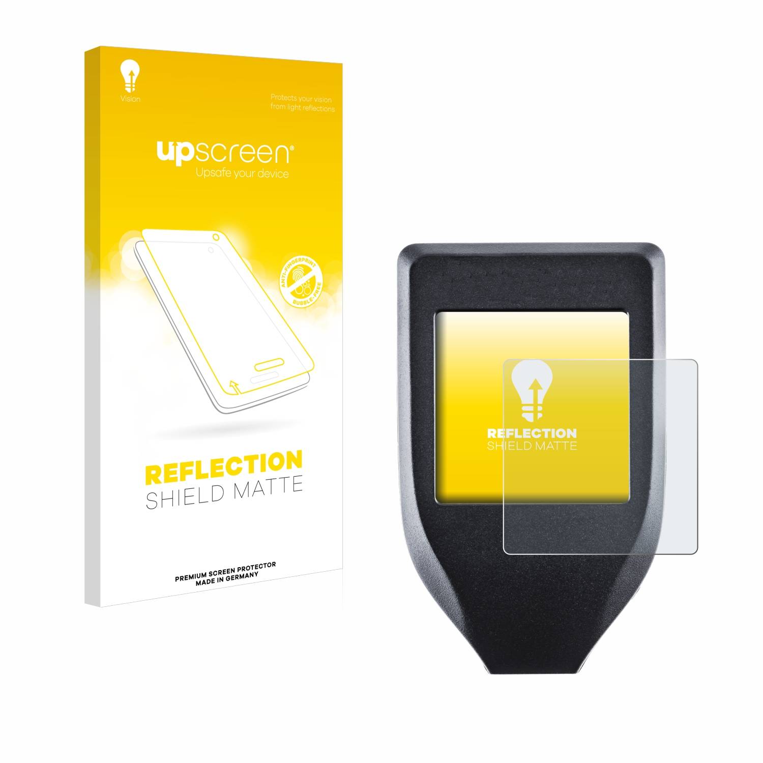 upscreen Reflection Shield Matt Schutzfolie für Trezor Model T