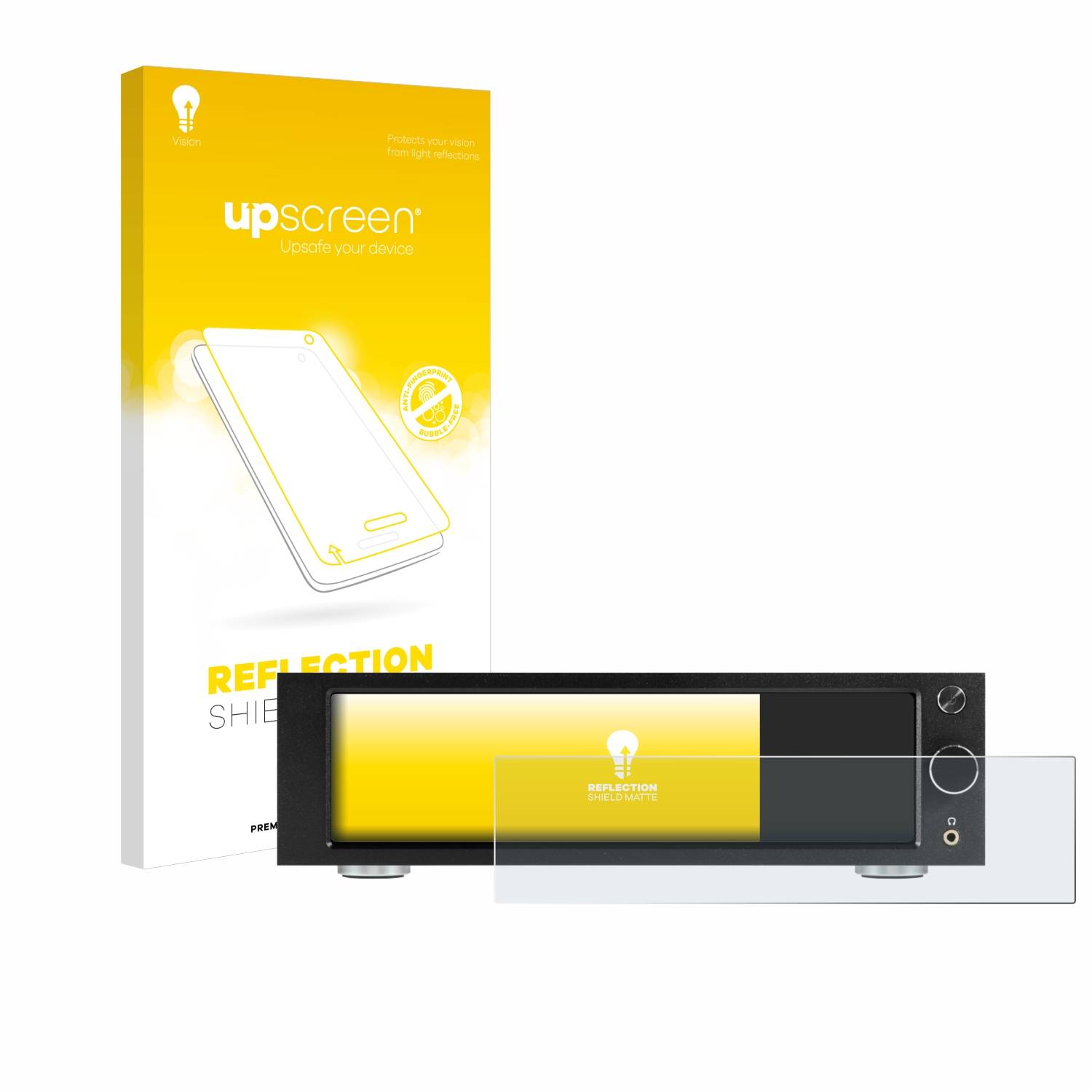 upscreen Reflection Shield Matt Schutzfolie für Rose RS250A