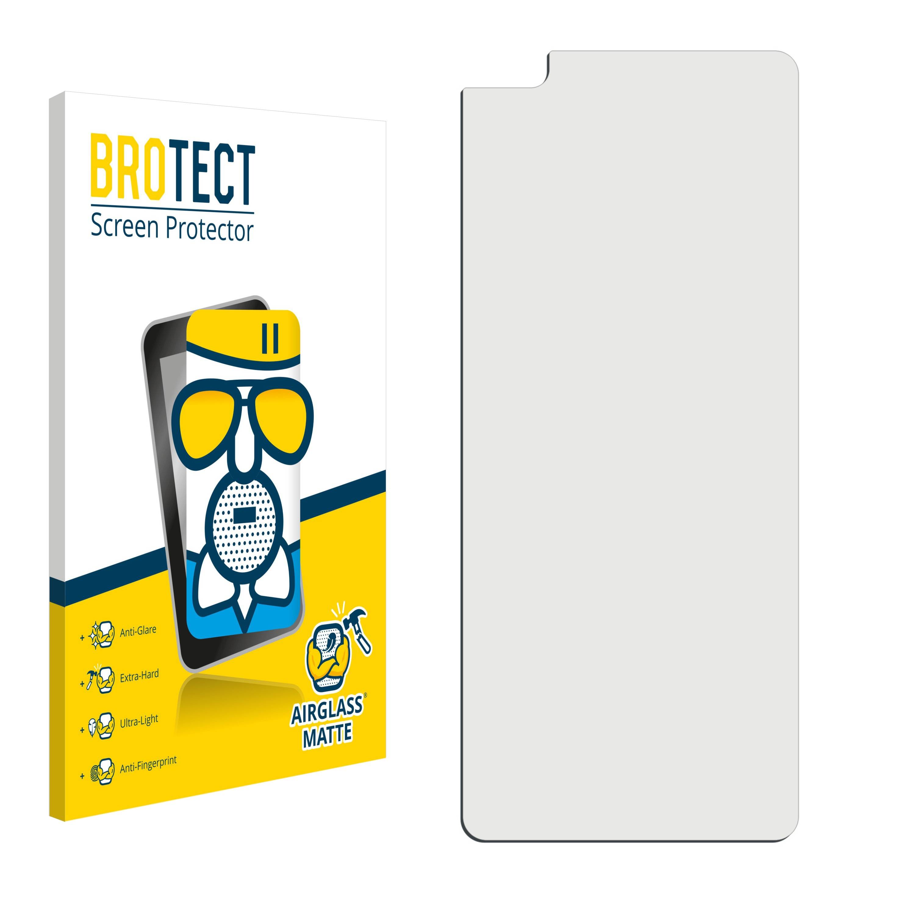 BROTECT AirGlass Matt Glas Schutz Folie für Tecno Camon 16 Pro