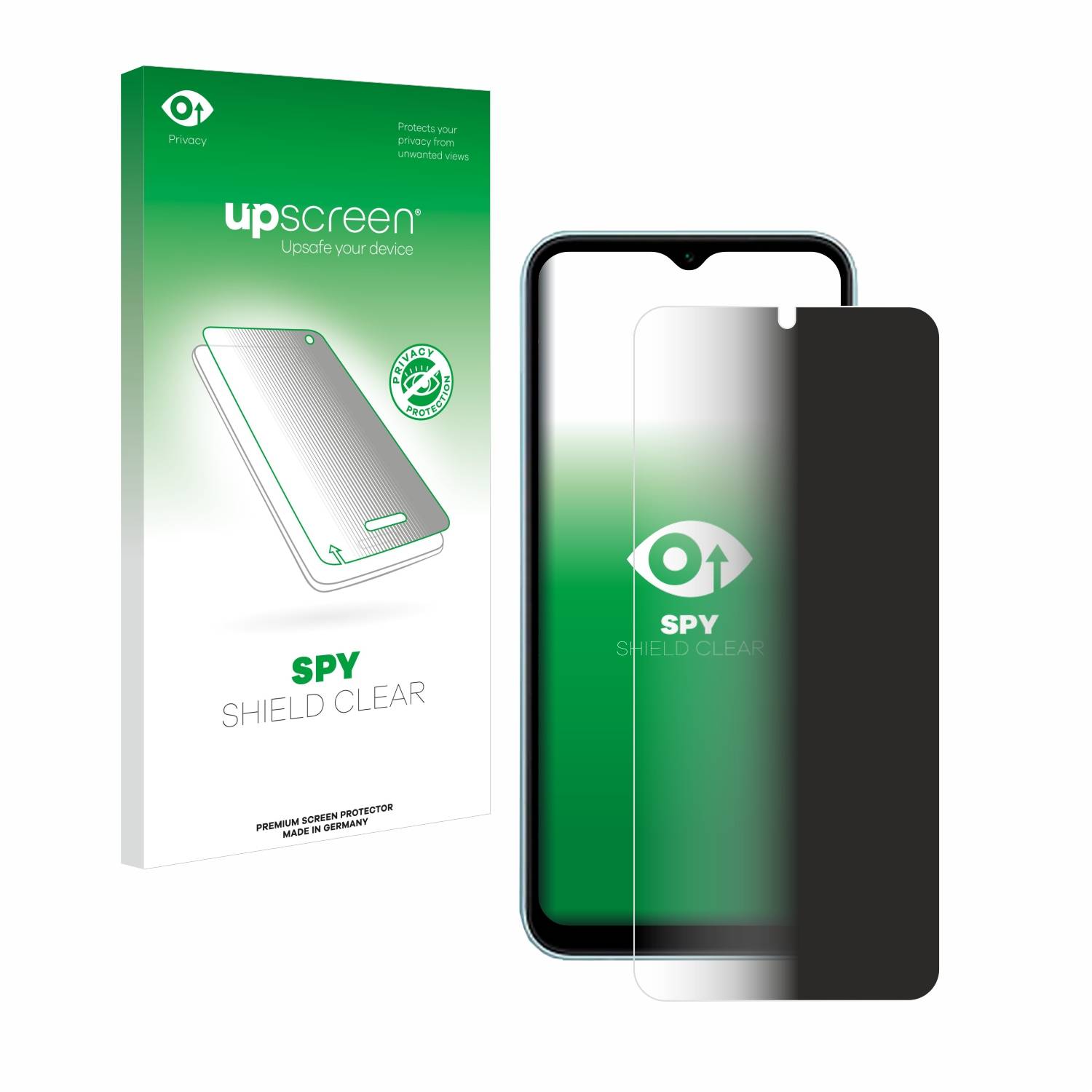 upscreen Spy Shield Sichtschutz-Folie für Samsung Galaxy M15