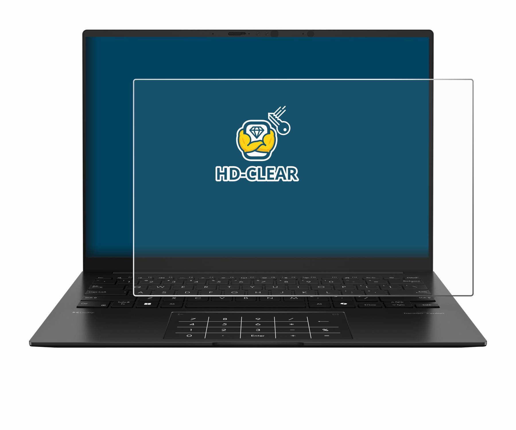 BROTECT Displayschutz-Folie für ASUS ZenBook 14 OLED UM3406
