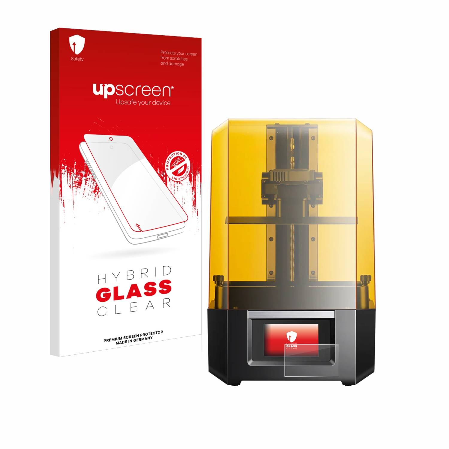upscreen Hybrid Glas Panzer-Folie für Anycubic Photon Mono M5s