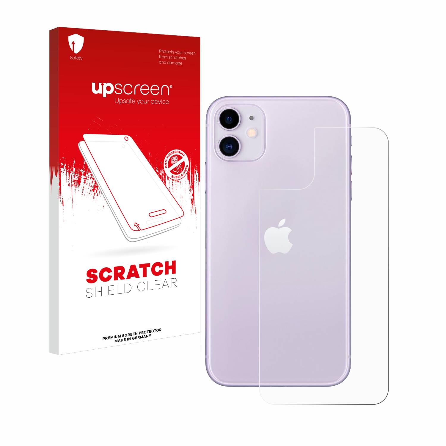 upscreen Scratch Shield Schutzfolie für Apple iPhone 11 (Rückseite)