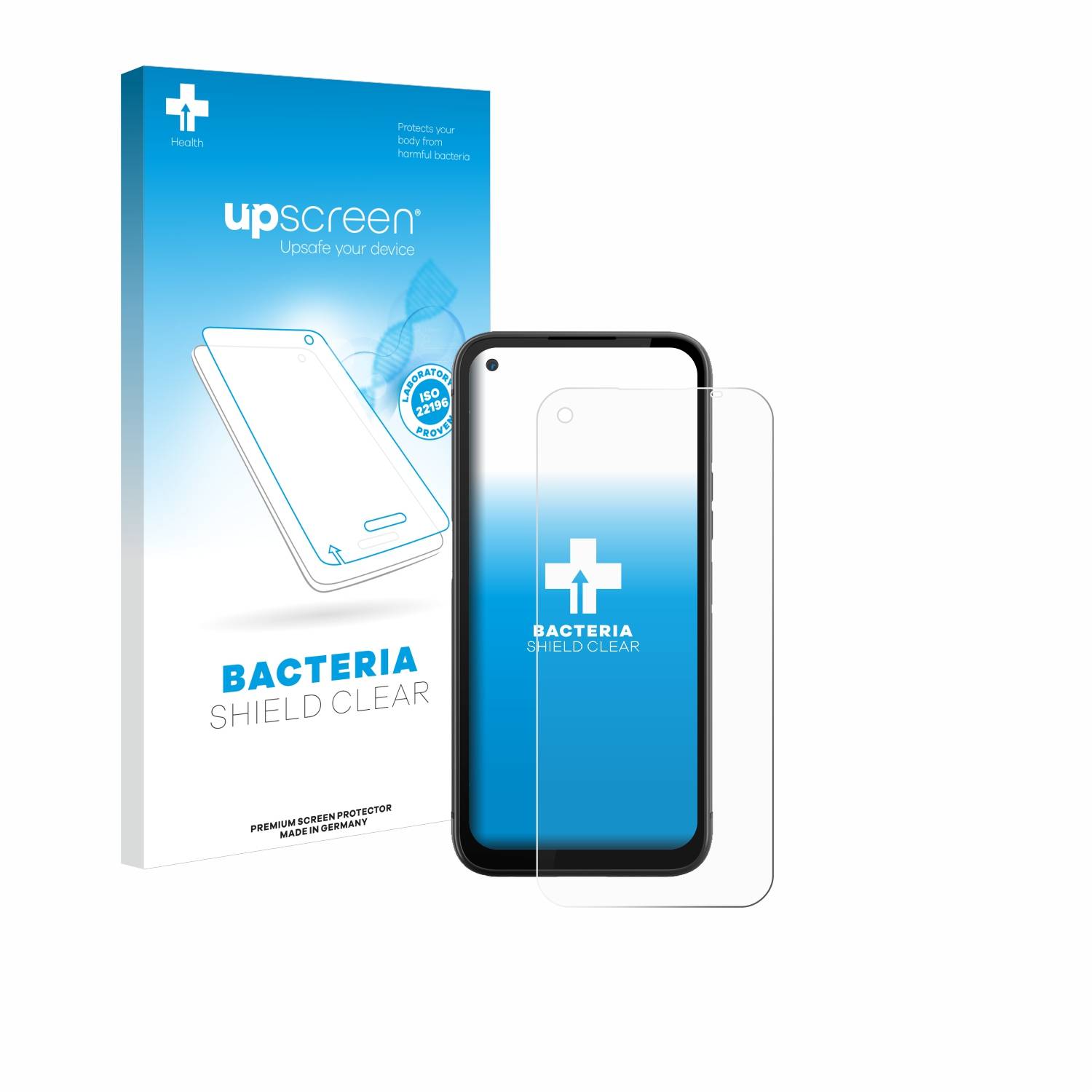 upscreen Bacteria Shield Schutzfolie für Gigaset GX6 Pro - Antibakteriell