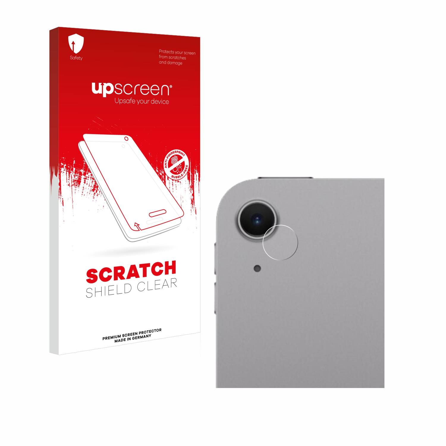upscreen Scratch Shield Schutzfolie für Apple iPad Air 11 WiFi 2024 (NUR Kameraschutz)