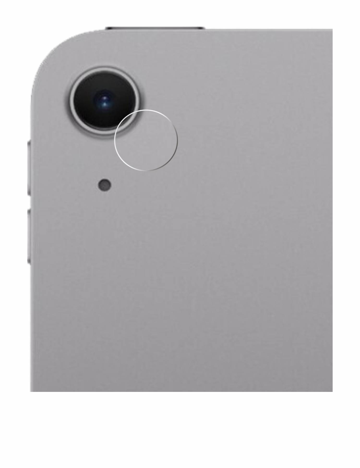 upscreen Scratch Shield Schutzfolie für Apple iPad Air 11 WiFi 2024 (NUR Kameraschutz)