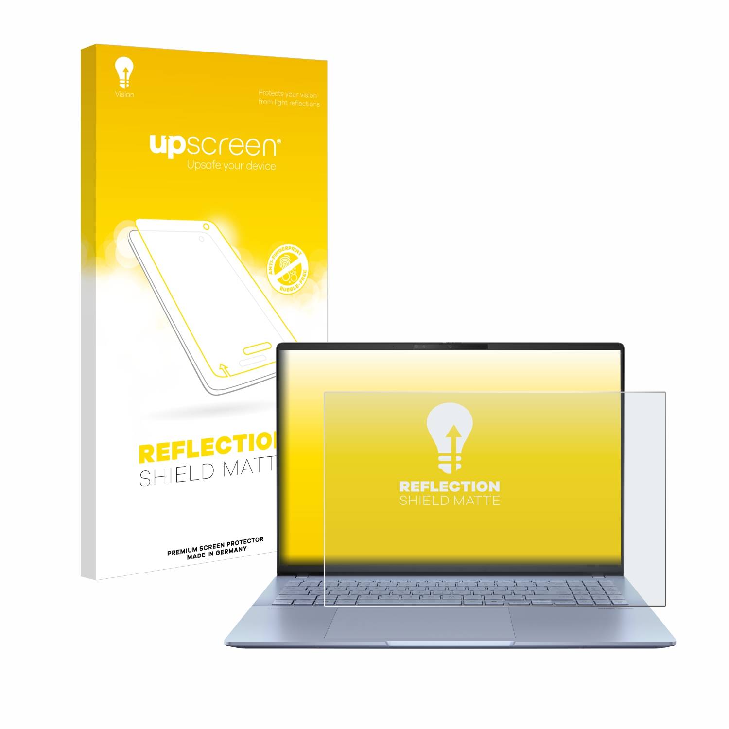 upscreen Reflection Shield Matt Schutzfolie für ASUS Vivobook S 16 OLED S5606