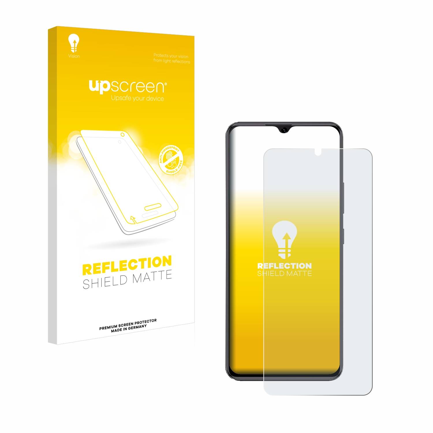 upscreen Reflection Shield Matt Schutzfolie für Cubot A1