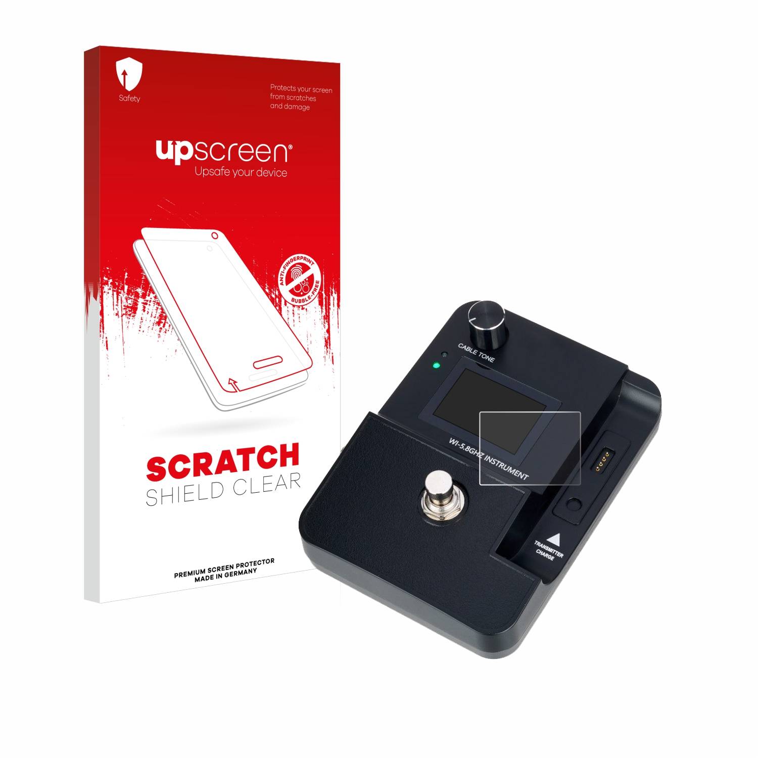 upscreen Scratch Shield Schutzfolie für Harley Benton AirBorne Pro 5.8Ghz