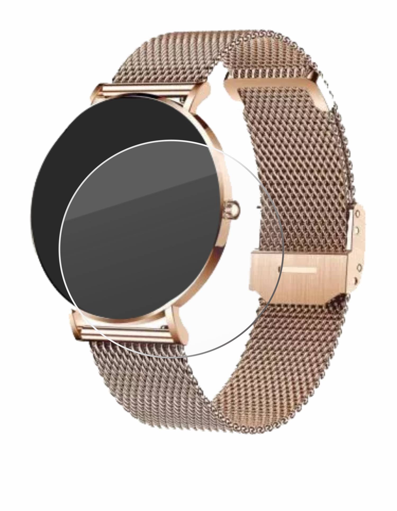 Savvies Clear Schutzglas für Xcoast X-Watch Siona 2