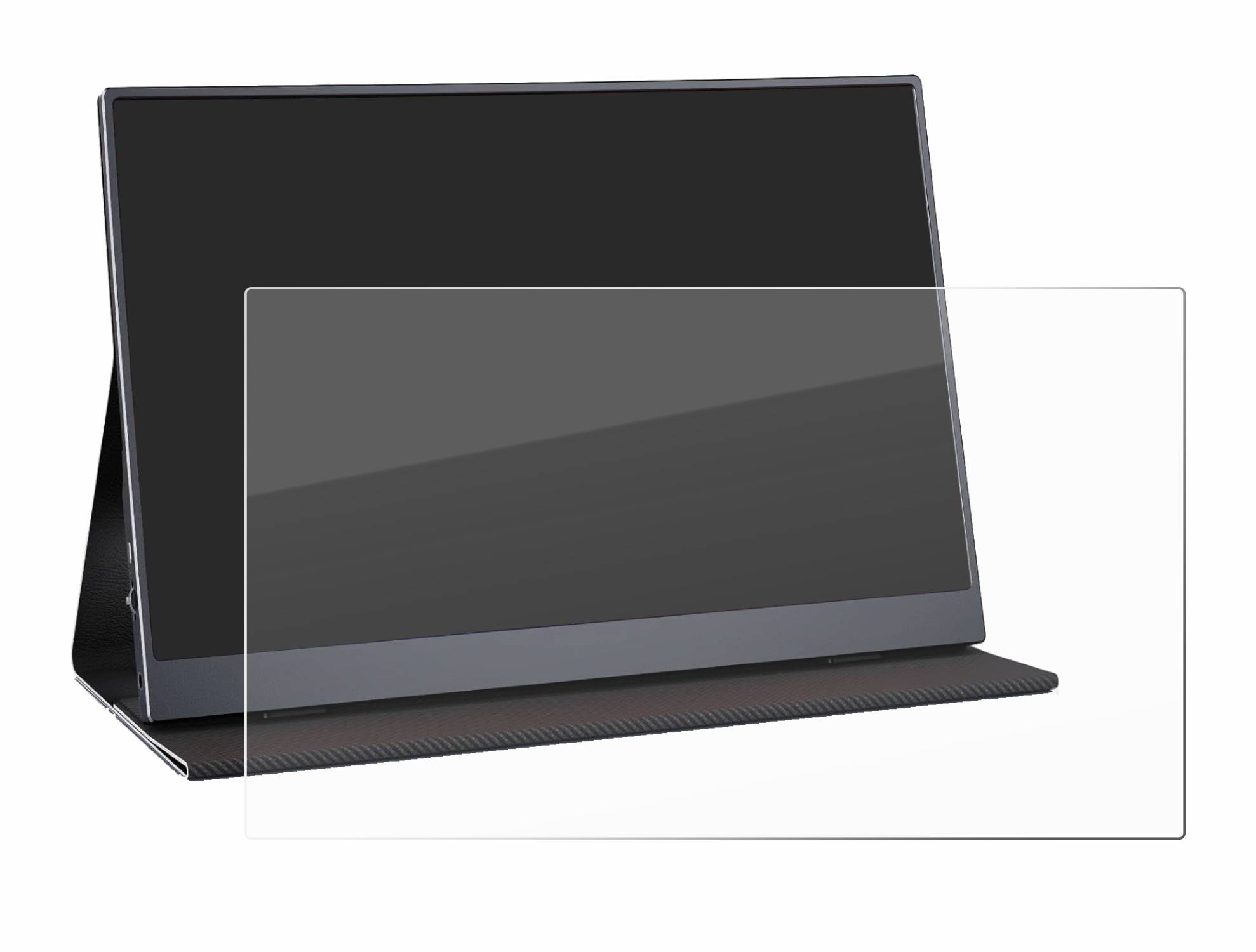 upscreen Hybrid Glas Panzer-Folie für MOMODS Portable Monitor (15.6)