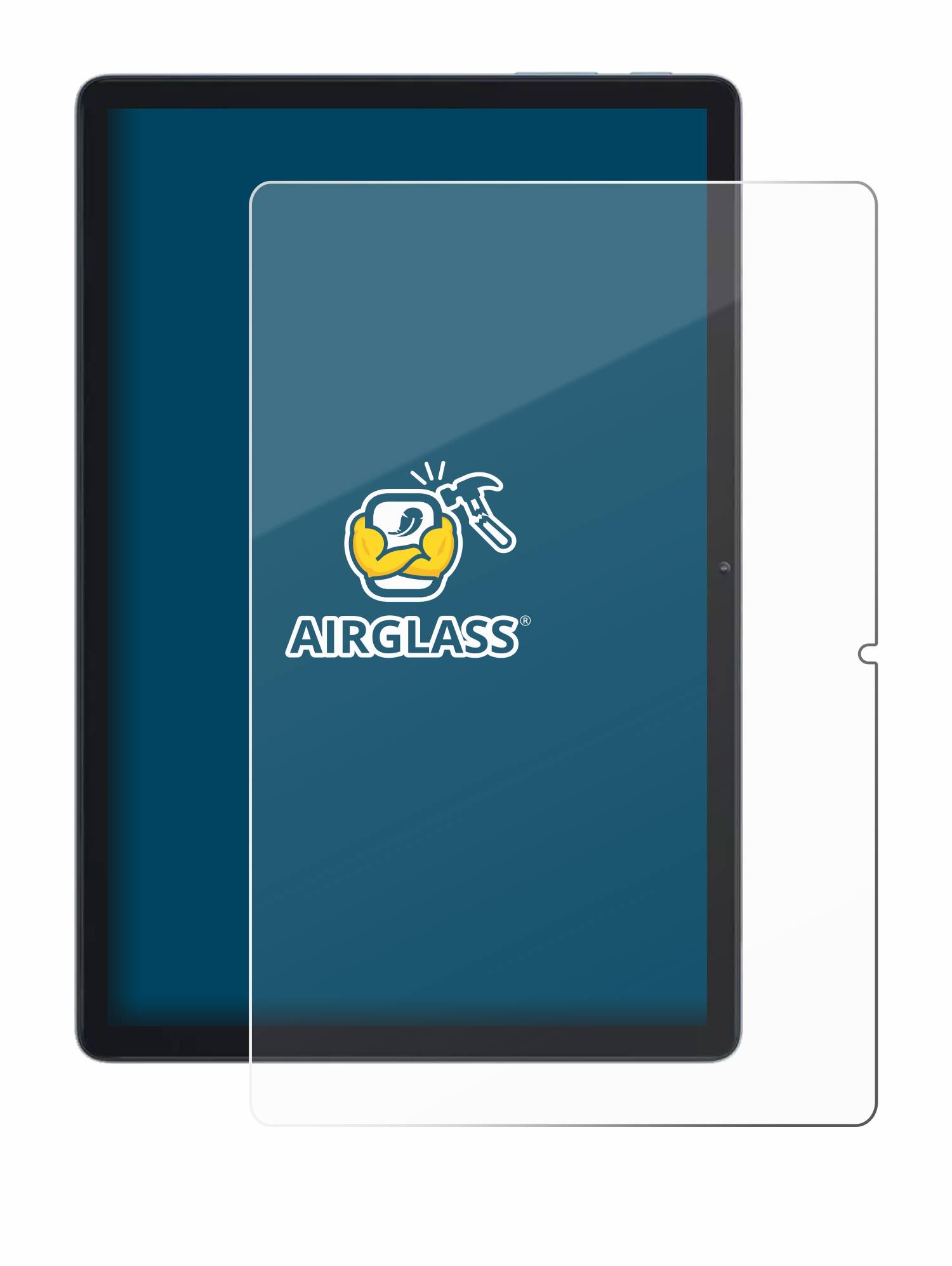 BROTECT AirGlass Flexible Schutz Glas Folie für Blackview Tab 80 Klar Transparent