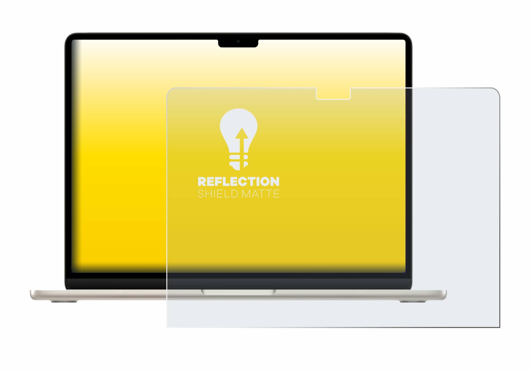 upscreen Reflection Shield Matt Schutzfolie für Apple MacBook Air 15 M2 2022
