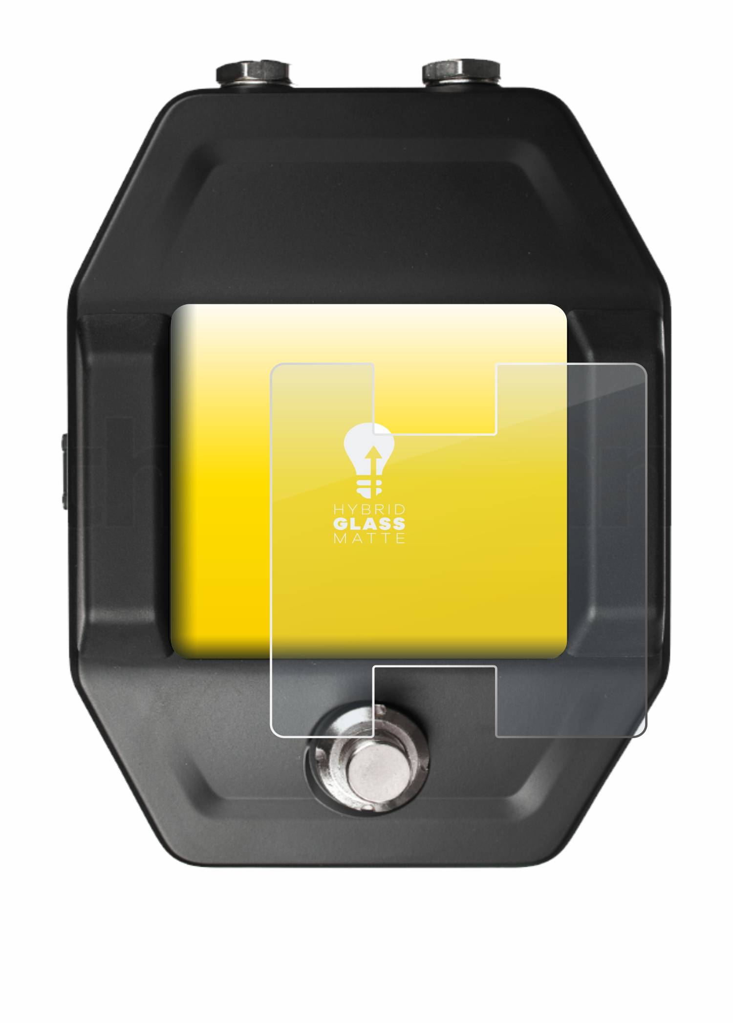 upscreen Flexible Schutz Glas Folie für Shure GLXD16+ Schutzglas 9H Hybridglas Matt Entspiegelt