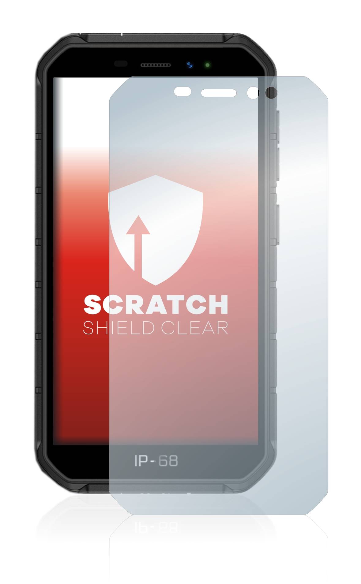 upscreen Scratch Shield Schutzfolie für Ulefone Armor X7 Pro