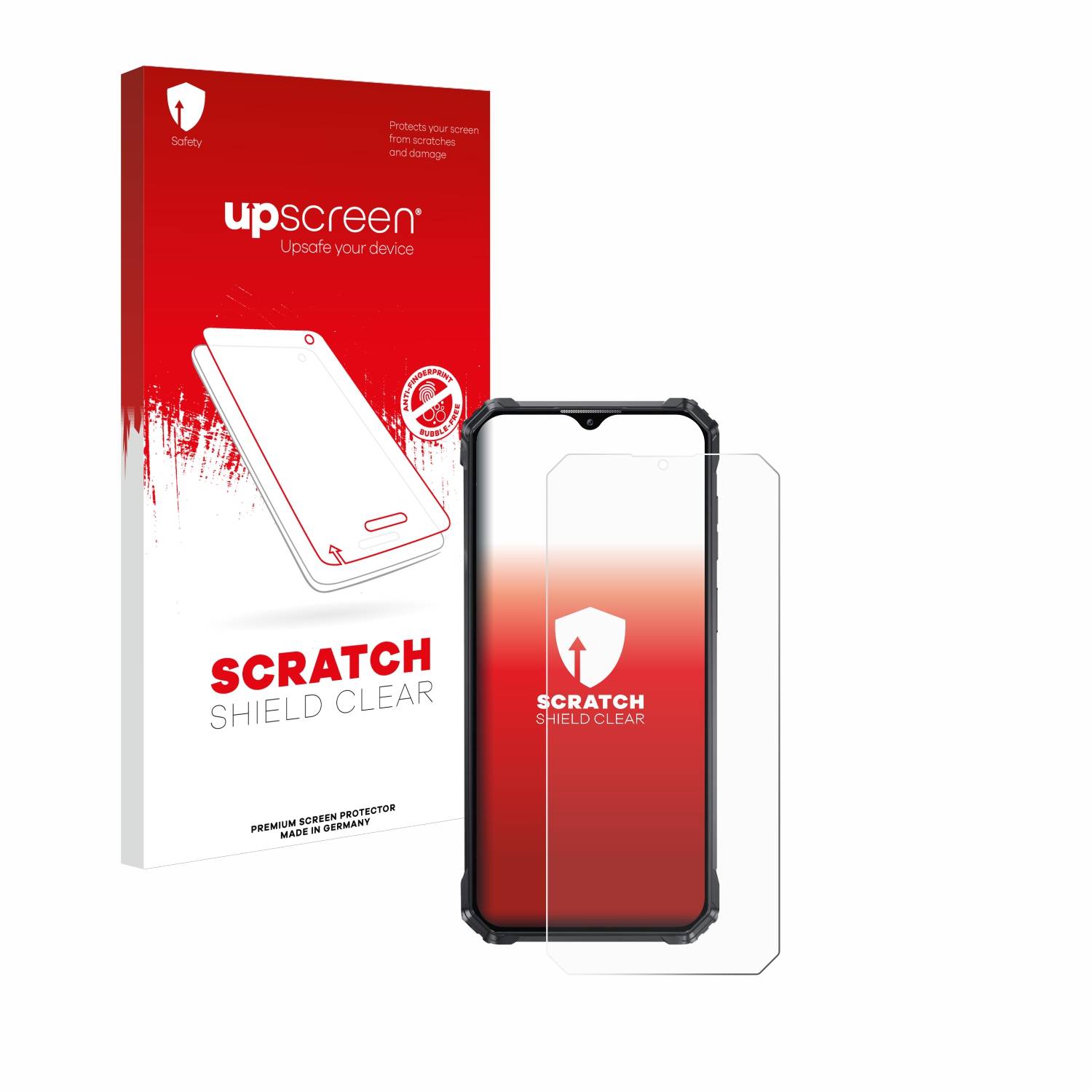 upscreen Schutzfolie für Oukitel WP36 Kratzschutz Anti-Fingerprint Klar